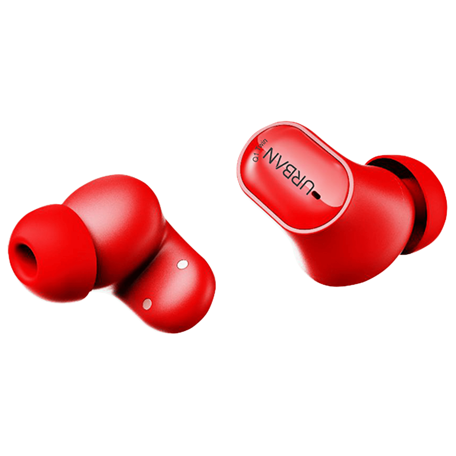 in base Urban Q1 Twin IB-2857 TWS Earbuds (Water Resistant, Up to 4.5 Hours Playtime, Red) in base Urban Q1 Twin IB-2857 TWS Earbuds (Water Resistant, Up to 4.5 Hours Playtime, Red)_3