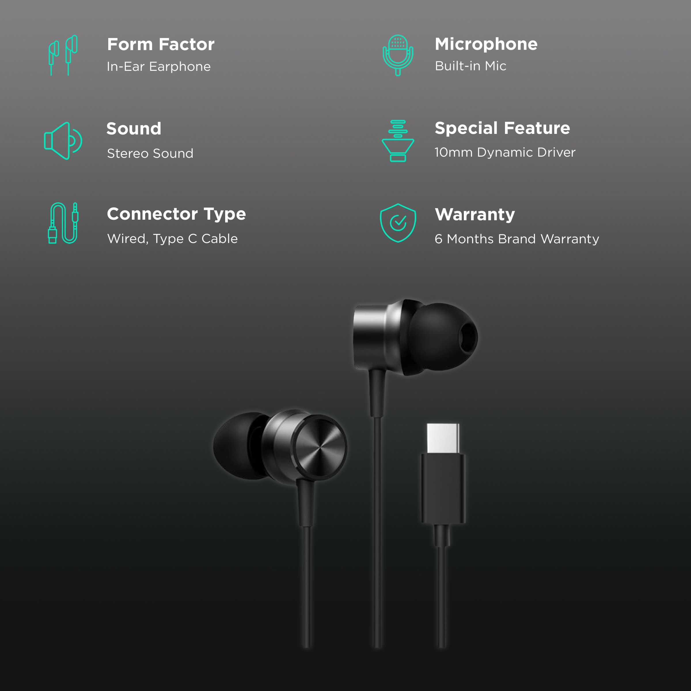 in base Urban GTM IB-1757 Wired Earphone with Mic (In Ear, Black)_2