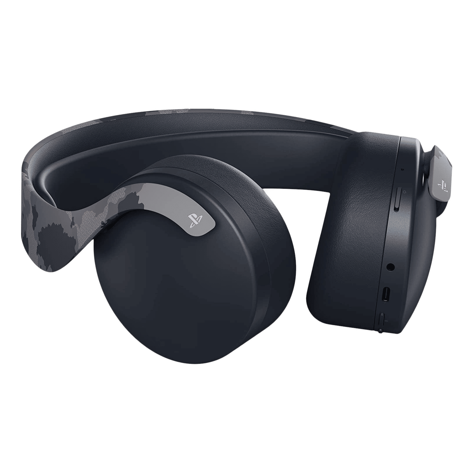 SONY PlayStation Pulse 3D CFI-ZWH1F06 Bluetooth Gaming Headphone with Noise Cancellation (Tempest 3D Audio, Over Ear, Grey Camouflage)_4