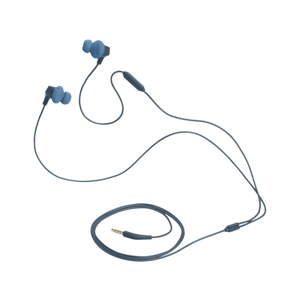 JBL Endurance Run 2 Wired Earphone with Mic (In Ear, Blue) JBL Endurance Run 2 Wired Earphone with Mic (In Ear, Blue)_10