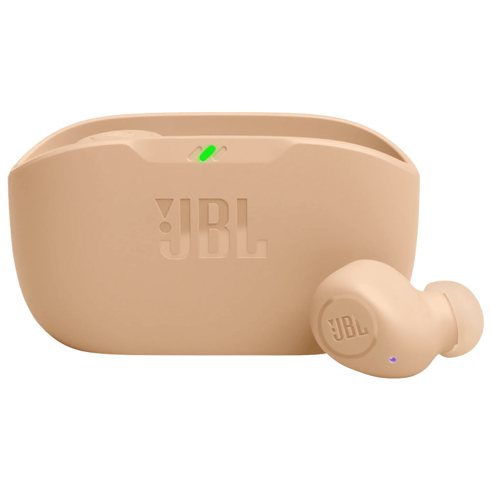 JBL Wave Buds TWS Earbuds (Water Resistant, Deep Bass Sound, Beige) JBL Wave Buds TWS Earbuds (Water Resistant, Deep Bass Sound, Beige)_1
