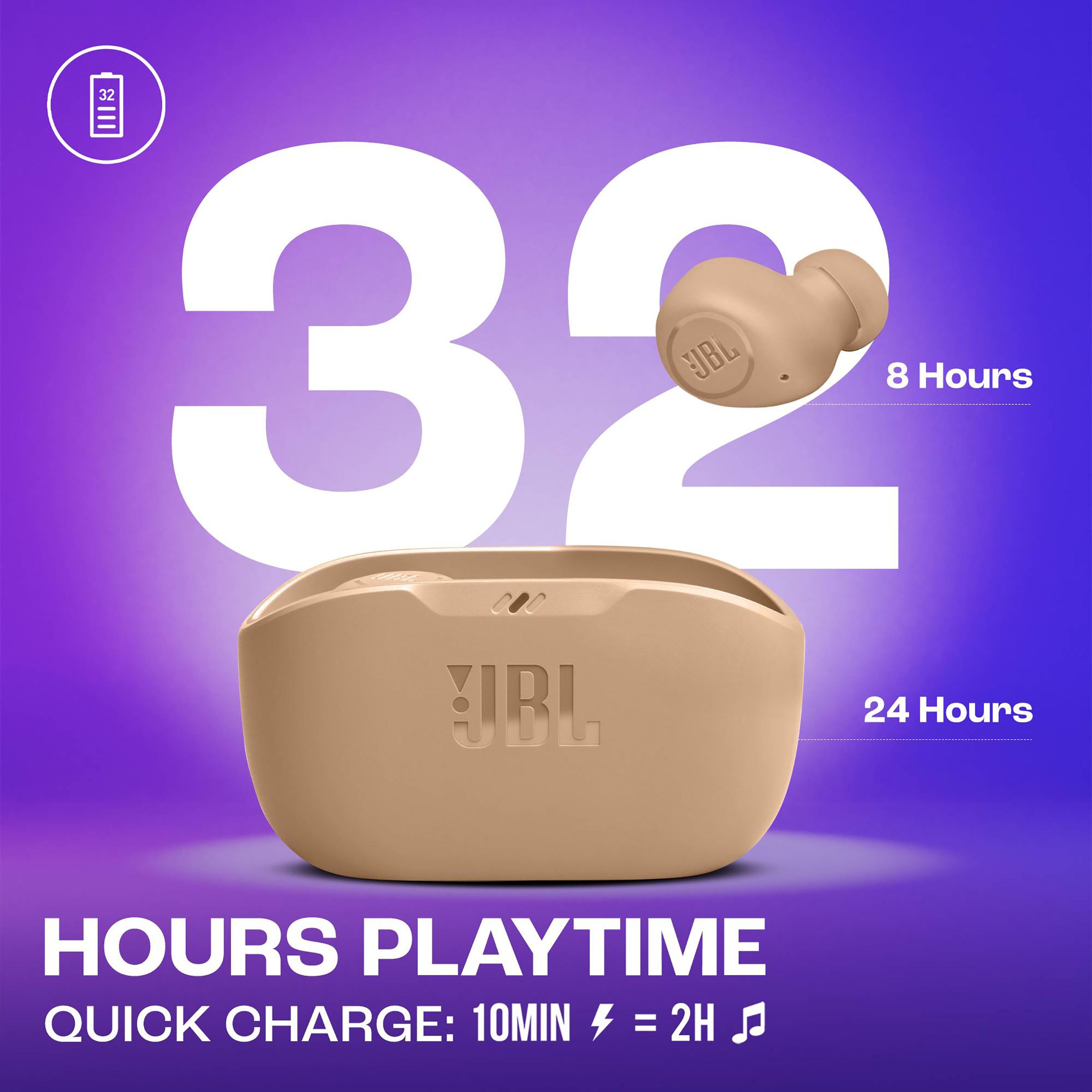 JBL Wave Buds TWS Earbuds (Water Resistant, Deep Bass Sound, Beige) JBL Wave Buds TWS Earbuds (Water Resistant, Deep Bass Sound, Beige)_13