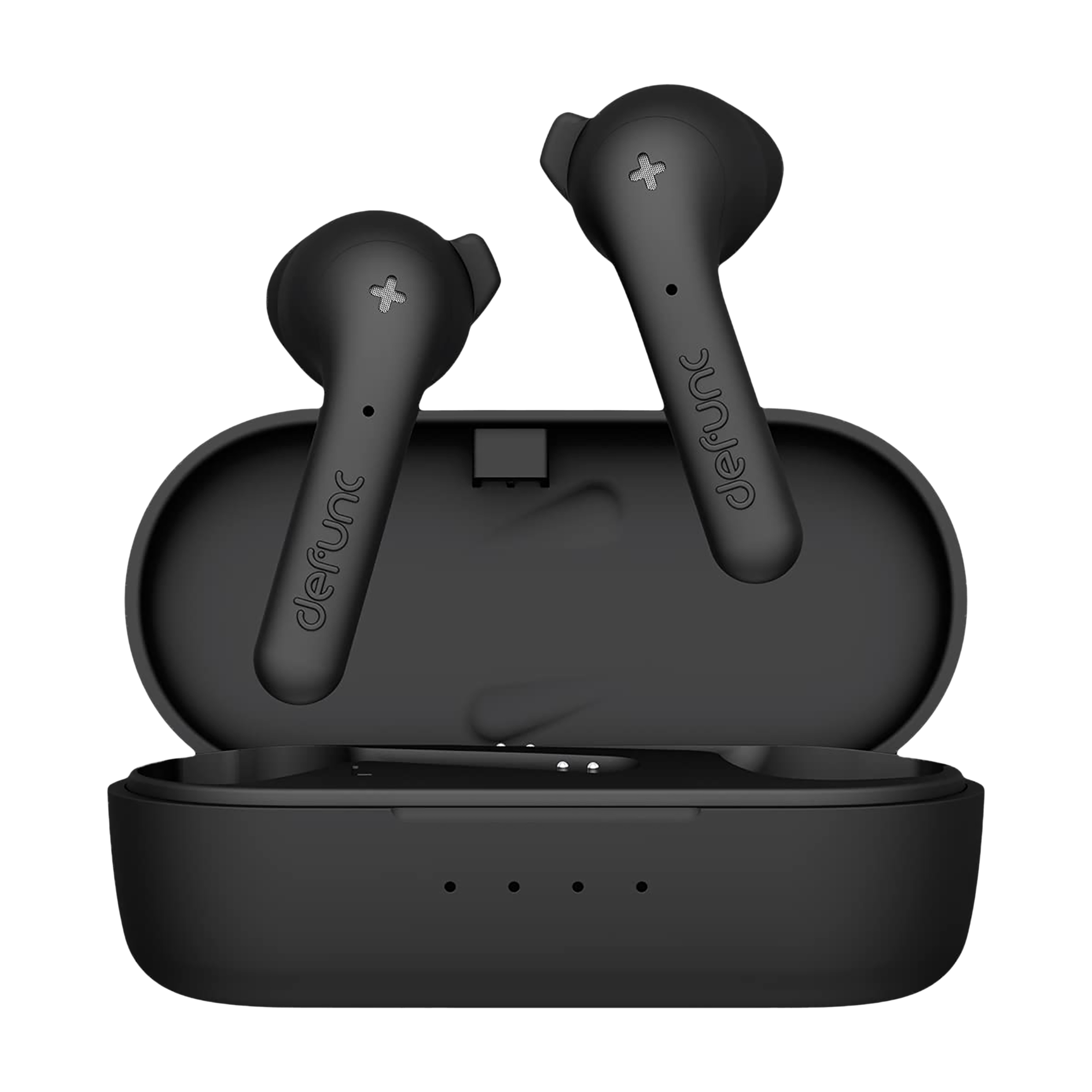 defunc True Basic TWS Earbuds (IPX4 Water Resistant, 13mm Optimised Driver, Black) defunc True Basic TWS Earbuds (IPX4 Water Resistant, 13mm Optimised Driver, Black)_1