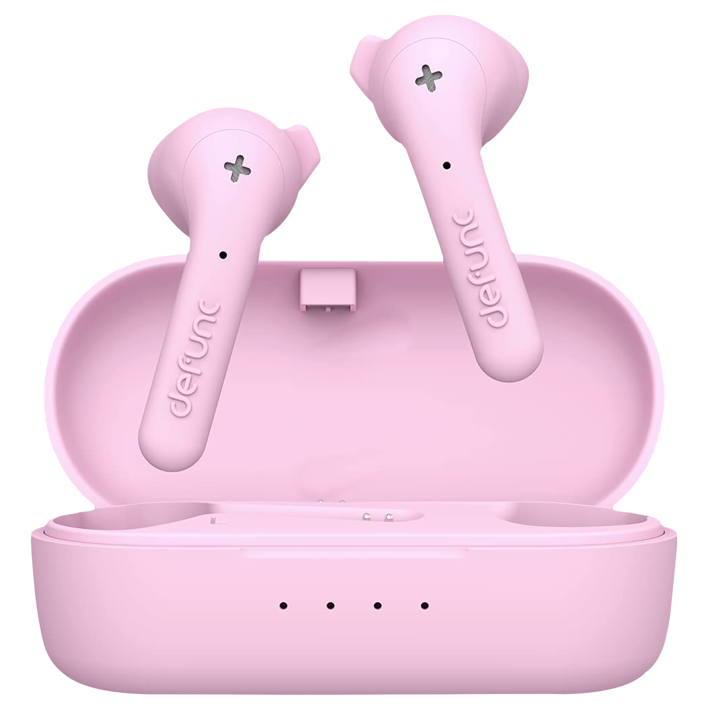 defunc True Basic TWS Earbuds (IPX4 Water Resistant, Upto 22 Hours Playback, Pink) defunc True Basic TWS Earbuds (IPX4 Water Resistant, Upto 22 Hours Playback, Pink)_1