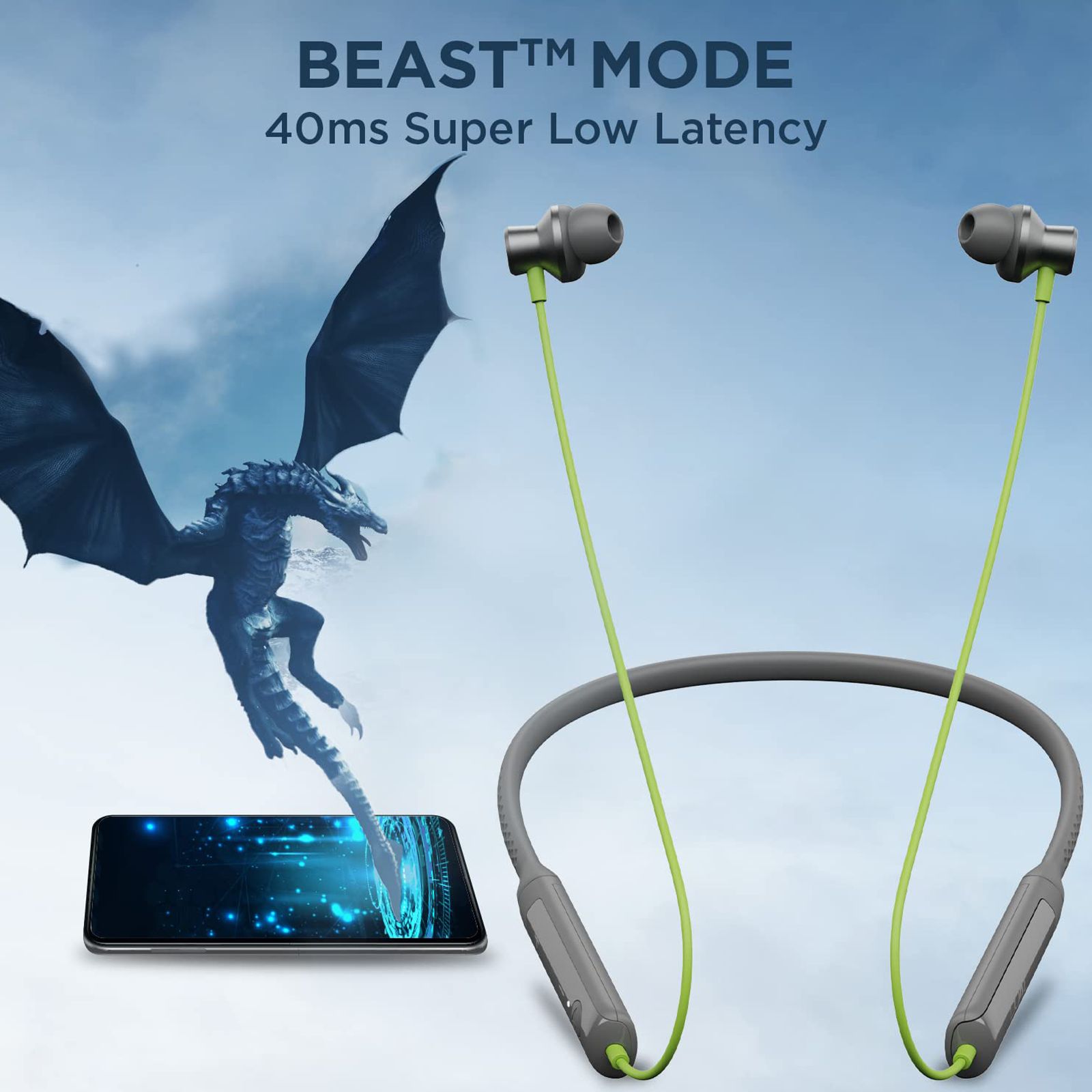 boAt Rockerz Apex Neckband with Environmental Noise Cancellation (IPX4 Water Resistant, ASAP Charge, Lime) boAt Rockerz Apex Neckband with Environmental Noise Cancellation (IPX4 Water Resistant, ASAP Charge, Lime)_3