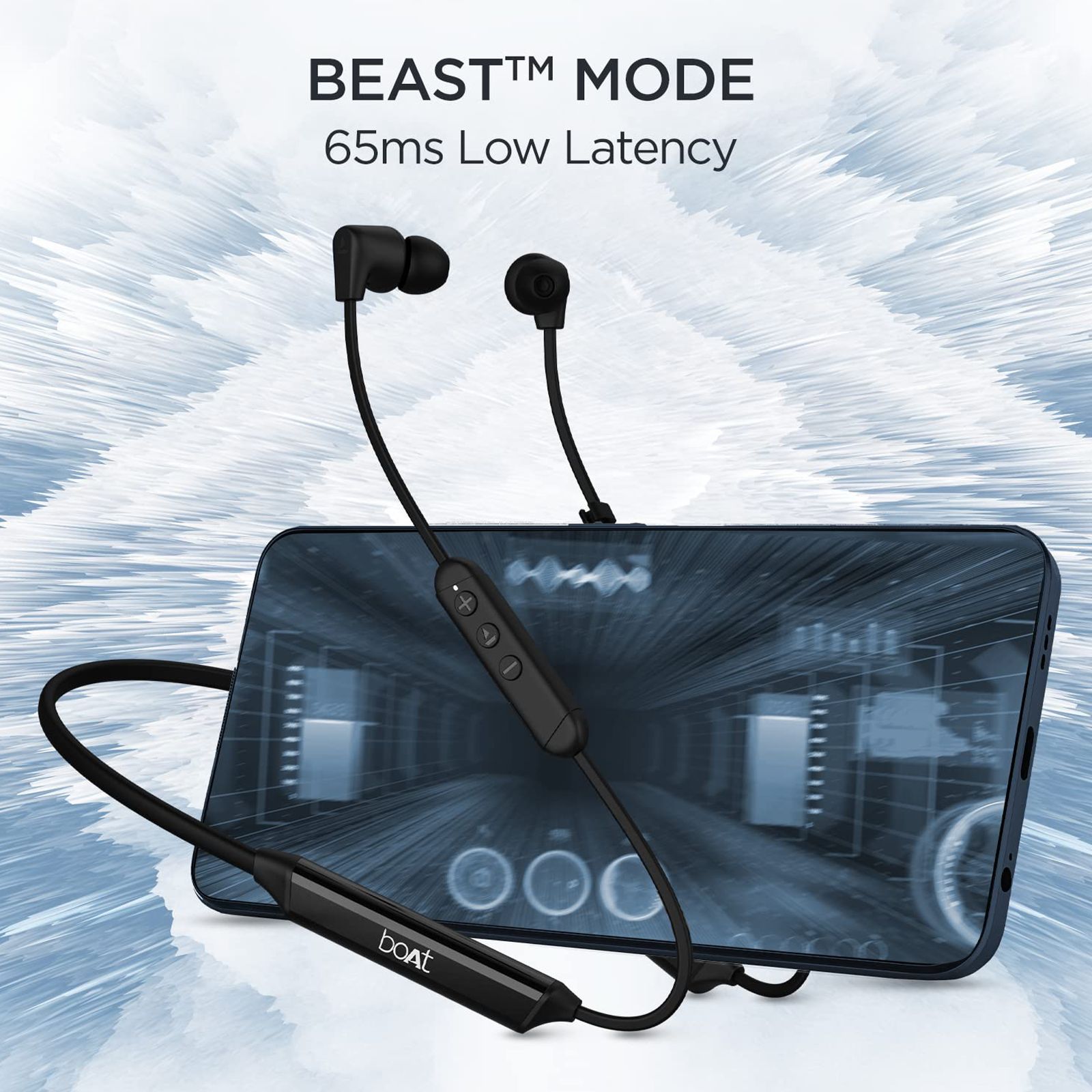 boAt Rockerz Trinity Neckband (Bluetooth 5.2, Cosmic Black) boAt Rockerz Trinity Neckband (Bluetooth 5.2, Cosmic Black)_3