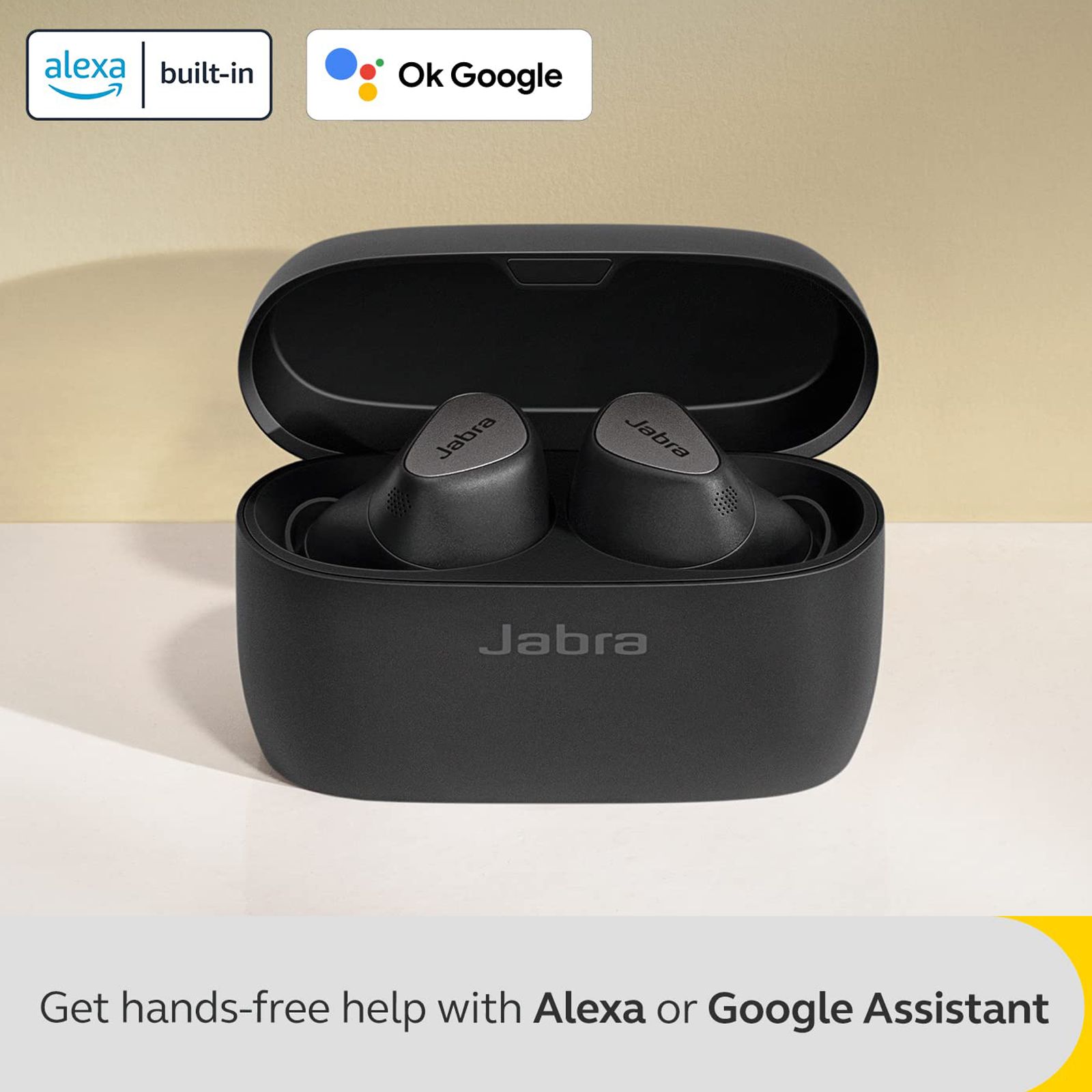 Jabra Elite 5 TWS Earbuds with Active Noise Cancellation (IP55 Water Resistant, Fast Charging Capability, Titanium Black) Jabra Elite 5 TWS Earbuds with Active Noise Cancellation (IP55 Water Resistant, Fast Charging Capability, Titanium Black)_7