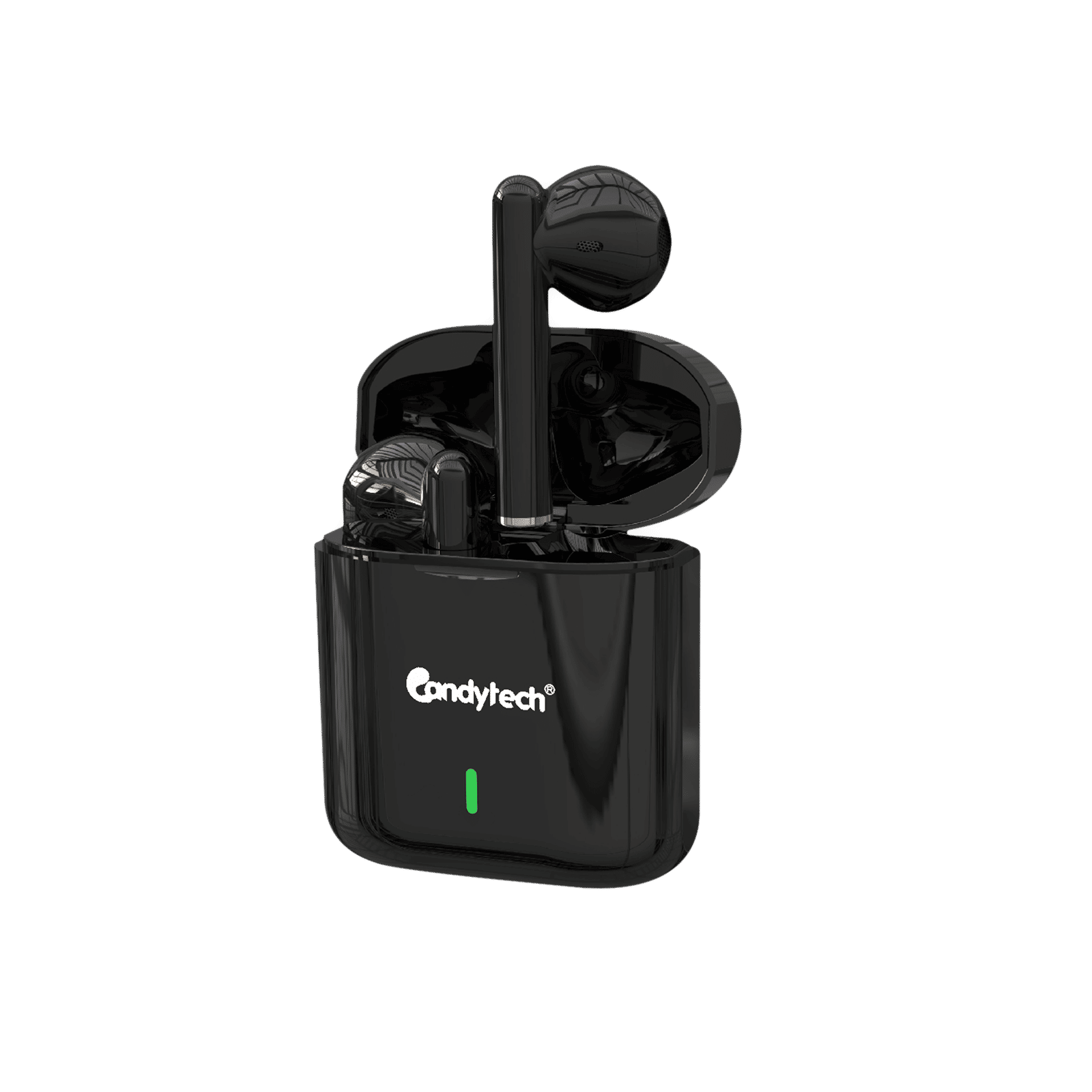 Candytech Emoji TWS Earbuds (Dual Pairing, Black)_1