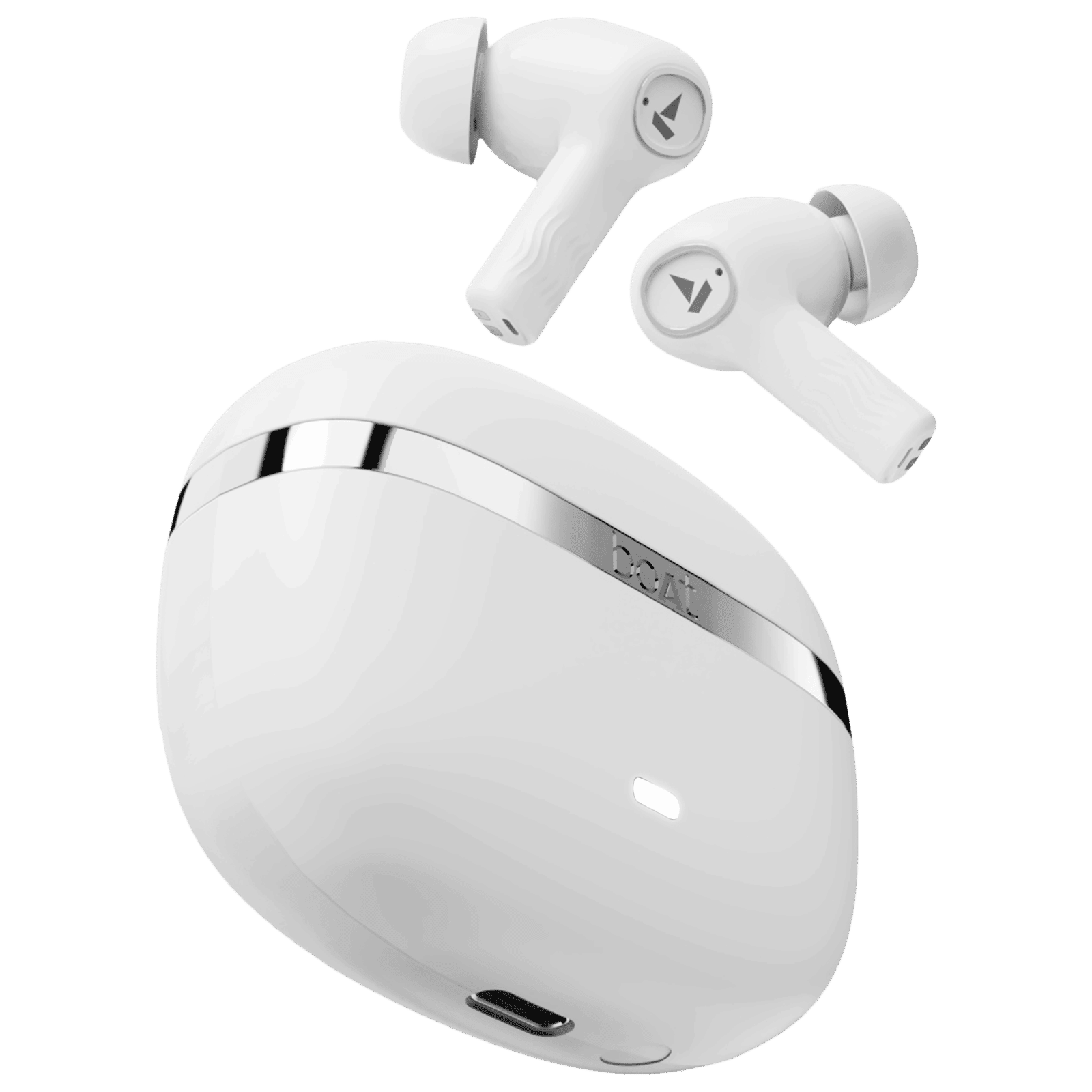 boAt Nirvana Ion TWS Earbuds with Environmental Noise Cancellation (IPX4 Water Resistant, 120 Hours Playback, Ivory White) boAt Nirvana Ion TWS Earbuds with Environmental Noise Cancellation (IPX4 Water Resistant, 120 Hours Playback, Ivory White)_1