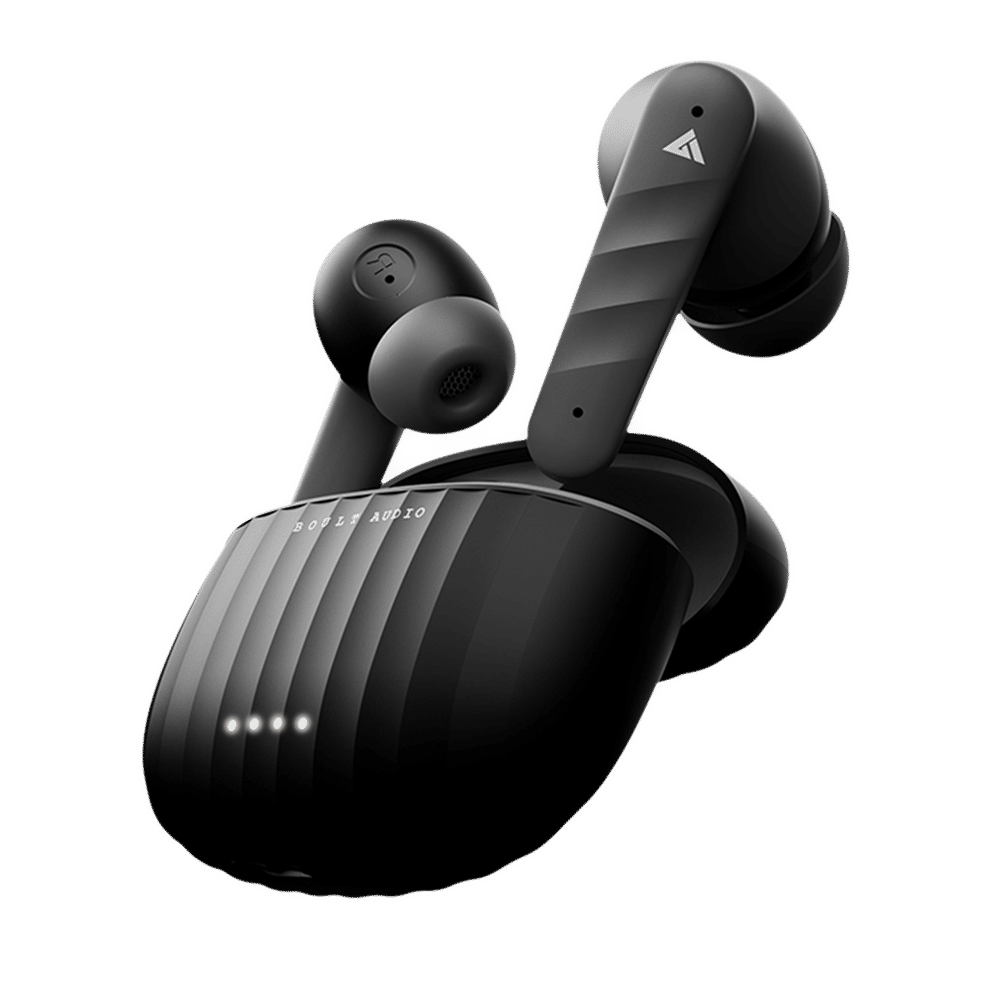 GOBOULT Airbass X45 TWS Earbuds with Environmental Noise Cancellation (IPX5 Water Resistant, 40 Hours Playtime, Black) GOBOULT Airbass X45 TWS Earbuds with Environmental Noise Cancellation (IPX5 Water Resistant, 40 Hours Playtime, Black)_3