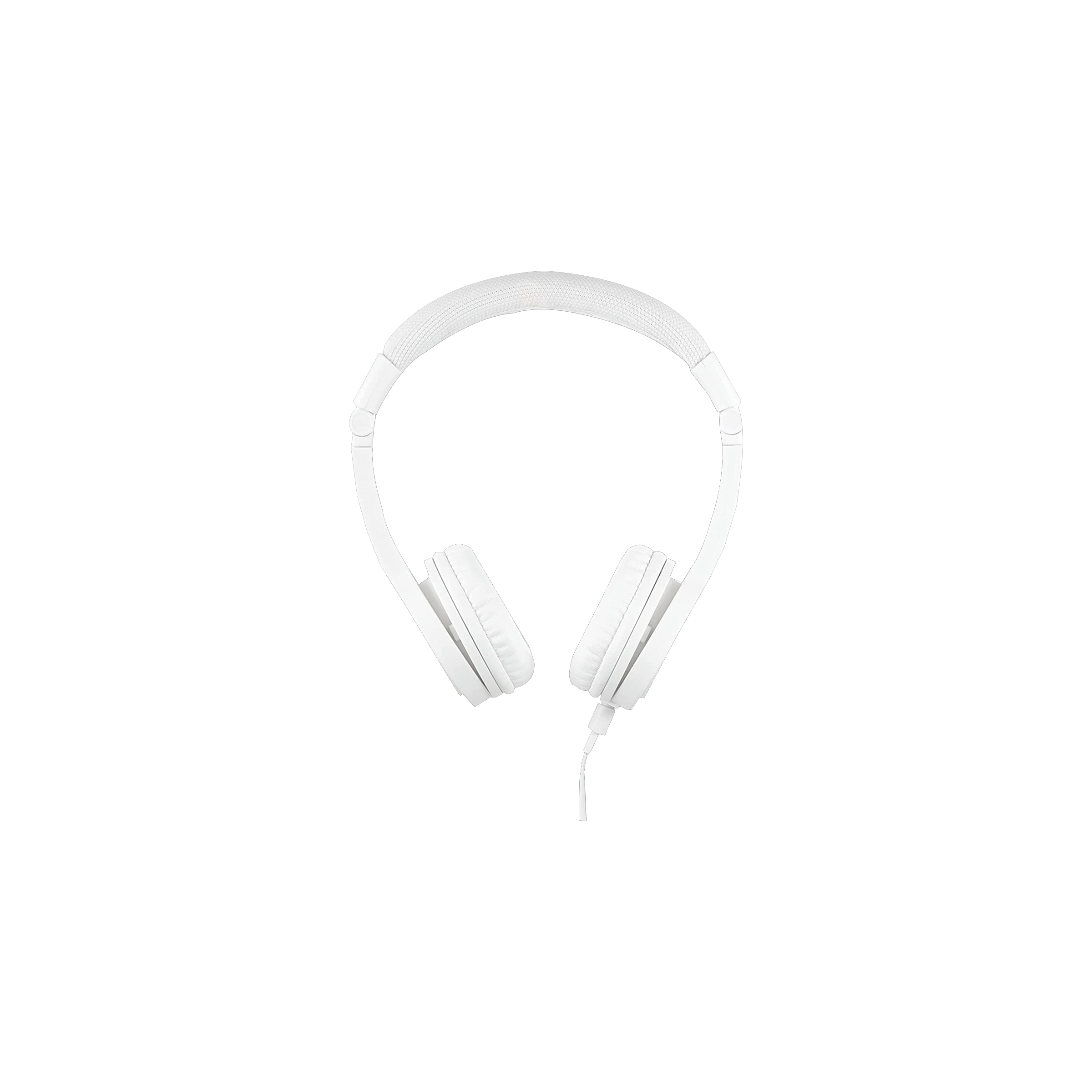 onanoff BuddyPhones Explore+ Wired Headphone with Mic (On Ear, Snow White)_1