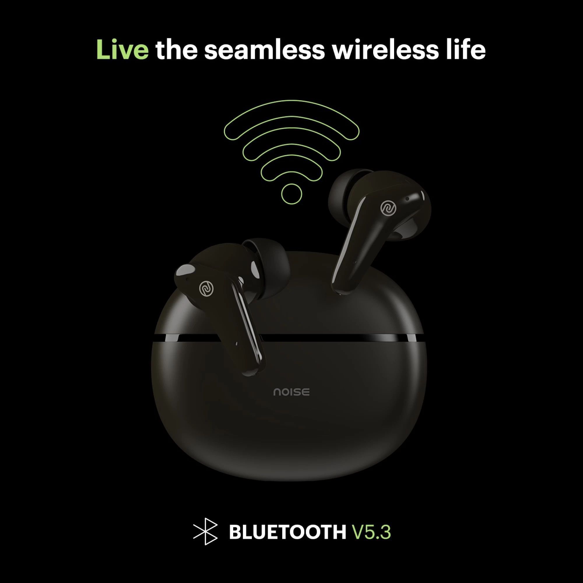 noise Buds VS102 Plus TWS Earbuds with Environmental Noise Cancellation (IPX5 Water Resistant, 11mm Driver, Jet Black) noise Buds VS102 Plus TWS Earbuds with Environmental Noise Cancellation (IPX5 Water Resistant, 11mm Driver, Jet Black)_8