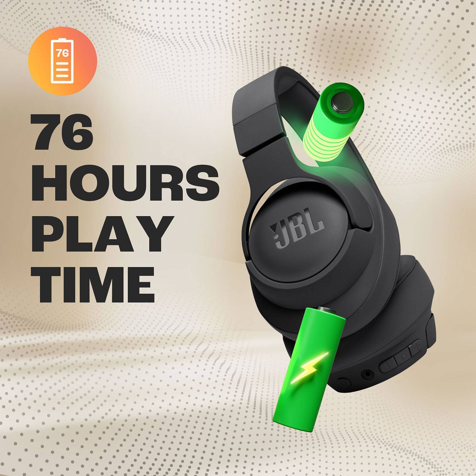 JBL Tune 720BT Bluetooth Headphone with Mic (Upto 76 Hours Playback, Over Ear, Black) JBL Tune 720BT Bluetooth Headphone with Mic (Upto 76 Hours Playback, Over Ear, Black)_16