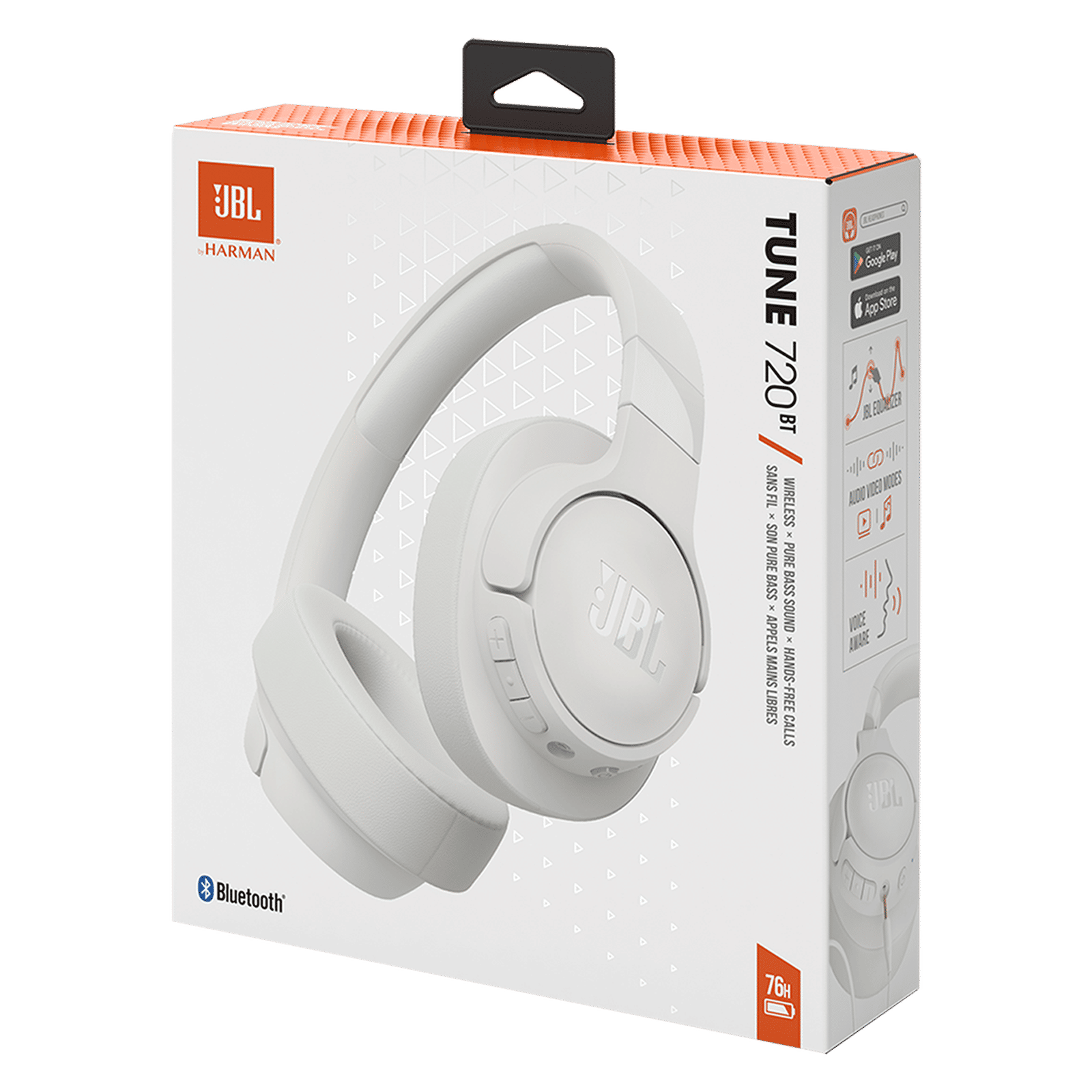 JBL Tune 720BT Bluetooth Headphone with Mic (Upto 76 Hours Playback, Over Ear, White)_11