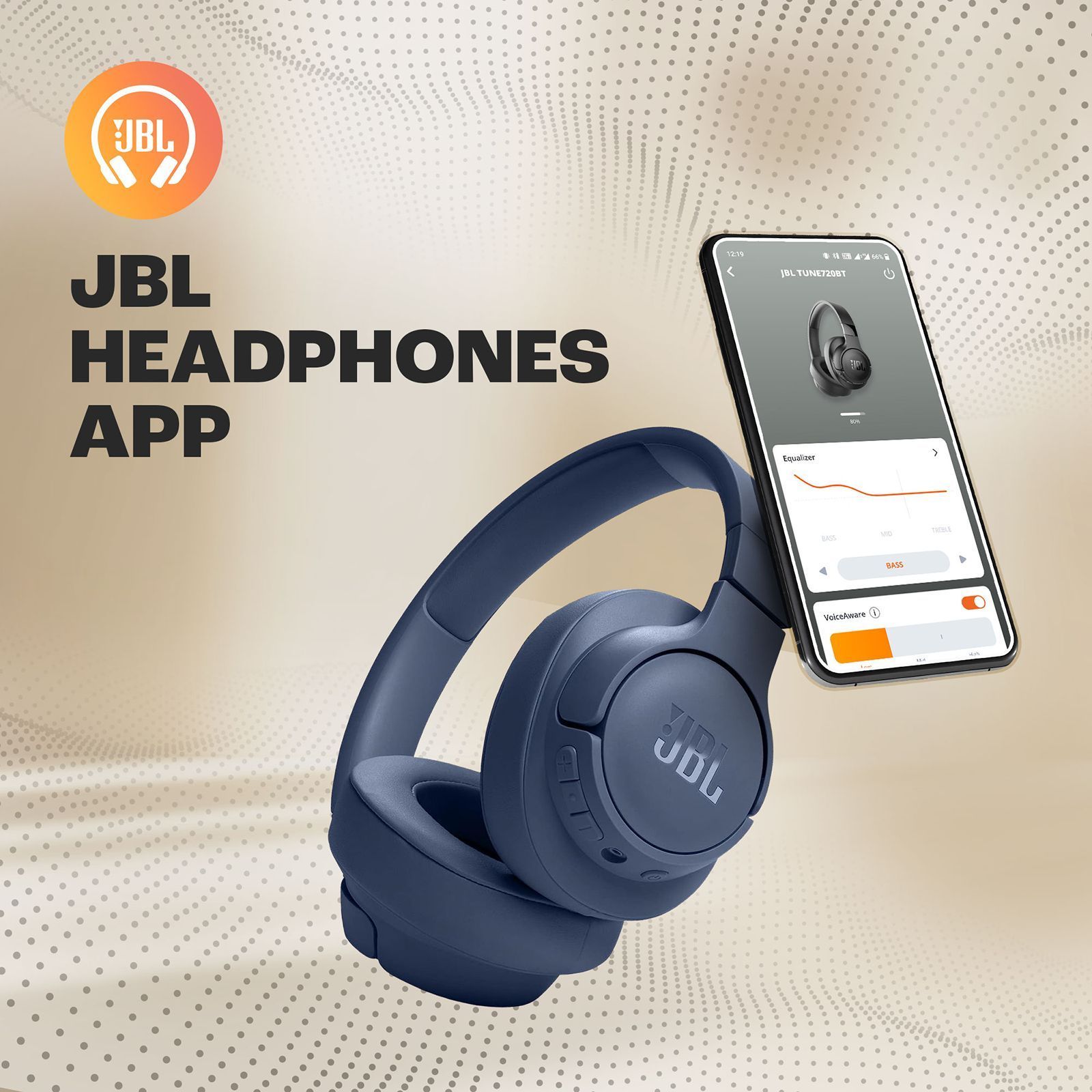JBL Tune 720BT Bluetooth Headphone with Mic (Upto 76 Hours Playback, Over Ear, Blue) JBL Tune 720BT Bluetooth Headphone with Mic (Upto 76 Hours Playback, Over Ear, Blue)_14