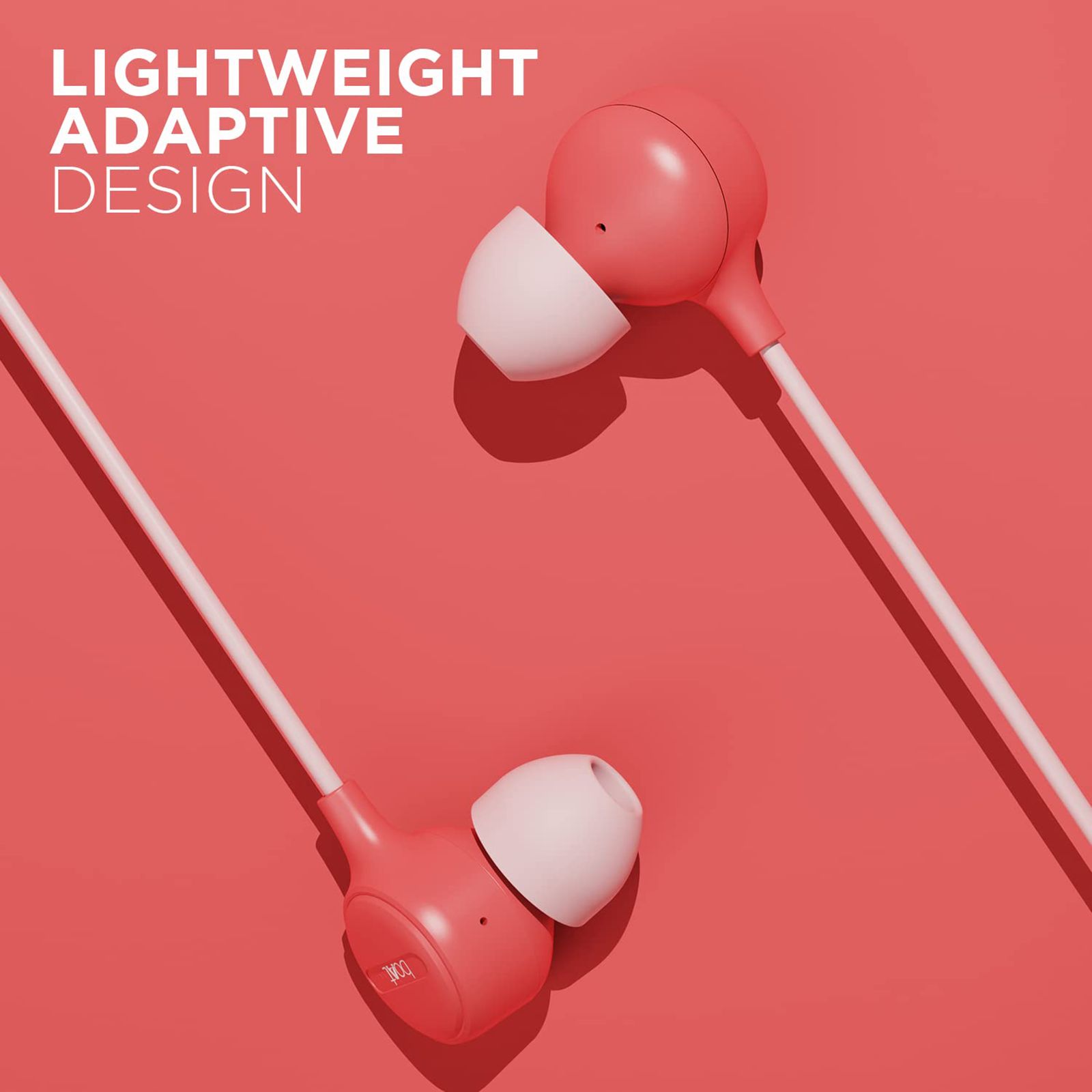 boAt Bassheads 103 Wired Earphone with Mic (In Ear, Mint Pink) boAt Bassheads 103 Wired Earphone with Mic (In Ear, Mint Pink)_7