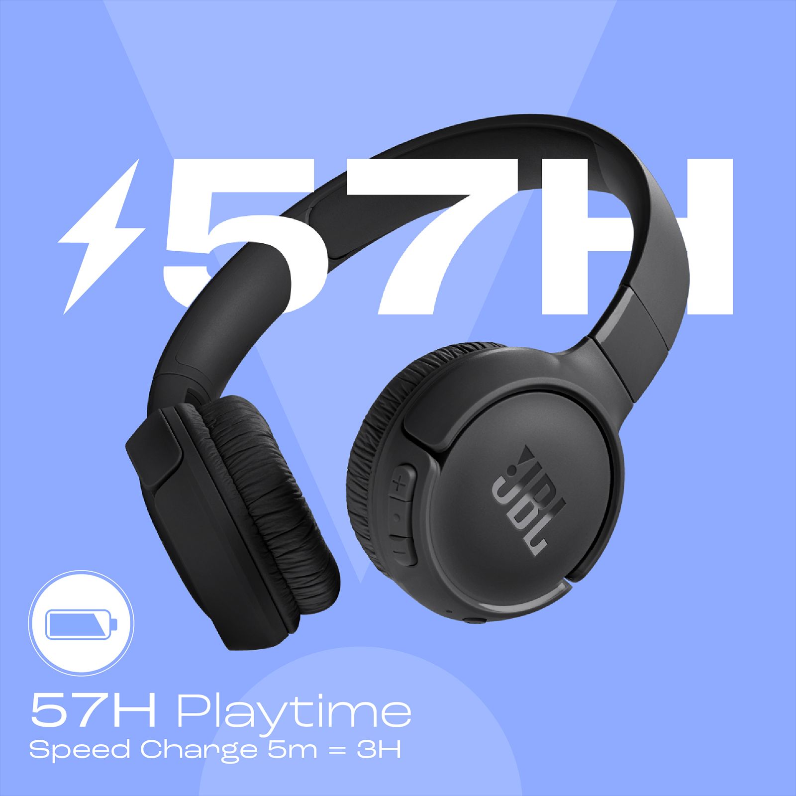JBL Tune 520BT Bluetooth Headphone with Mic (Pure Bass Sound, On Ear, Black) JBL Tune 520BT Bluetooth Headphone with Mic (Pure Bass Sound, On Ear, Black)_16