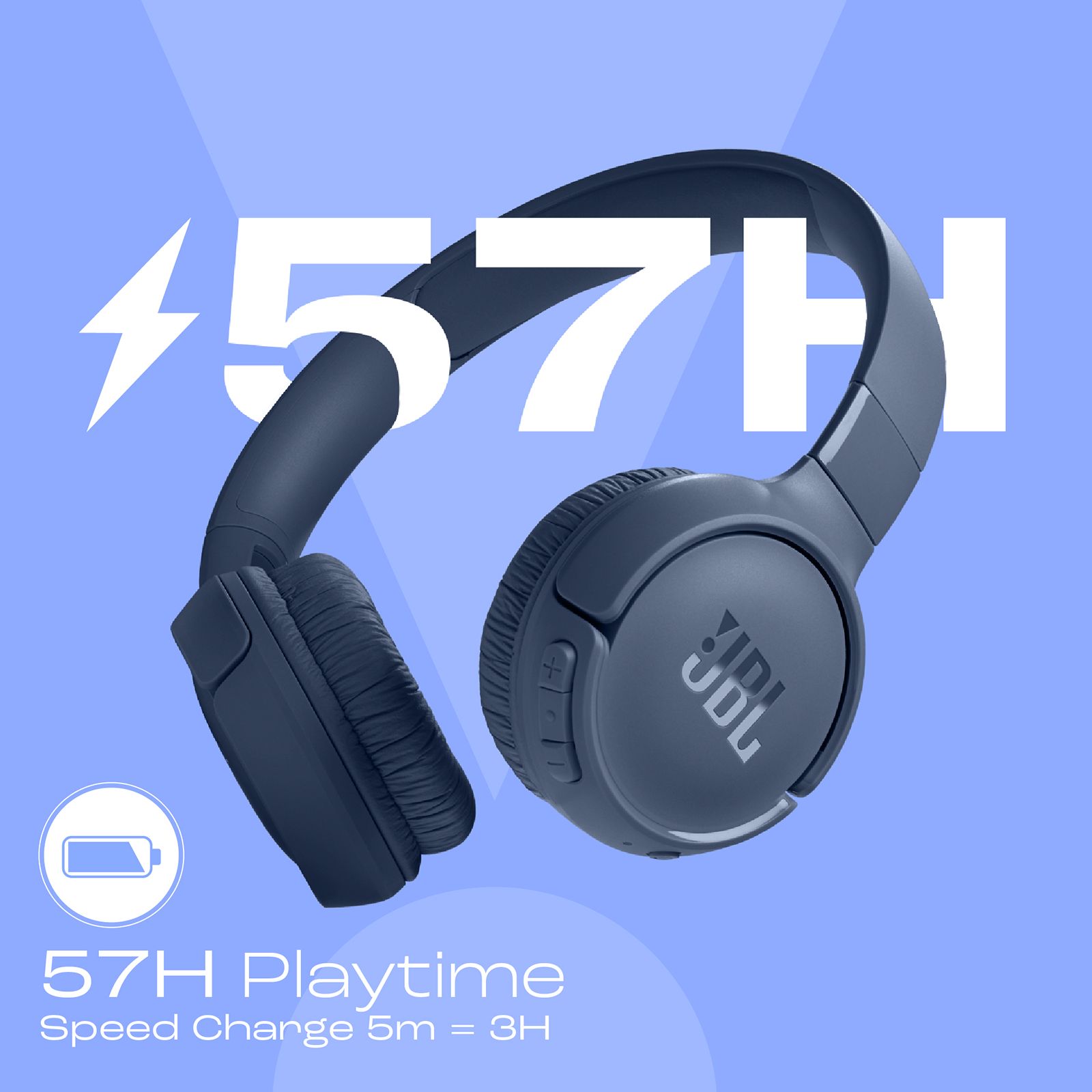 JBL Tune JBLT520BTBLU Bluetooth Headphone with Mic (Pure Bass Sound, On Ear, Blue)_15
