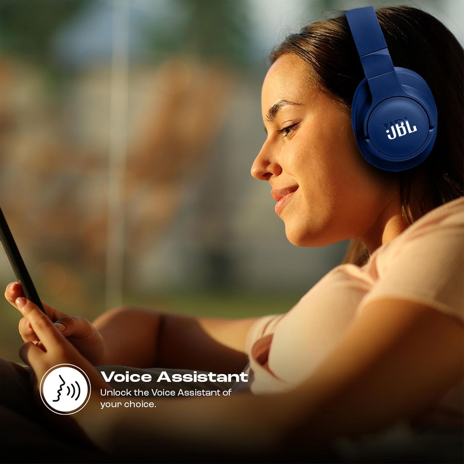 JBL Tune 770NC Bluetooth Headphone with Adaptive Noise Cancellation (Pure Bass Sound, Over Ear, Blue) JBL Tune 770NC Bluetooth Headphone with Adaptive Noise Cancellation (Pure Bass Sound, Over Ear, Blue)_14