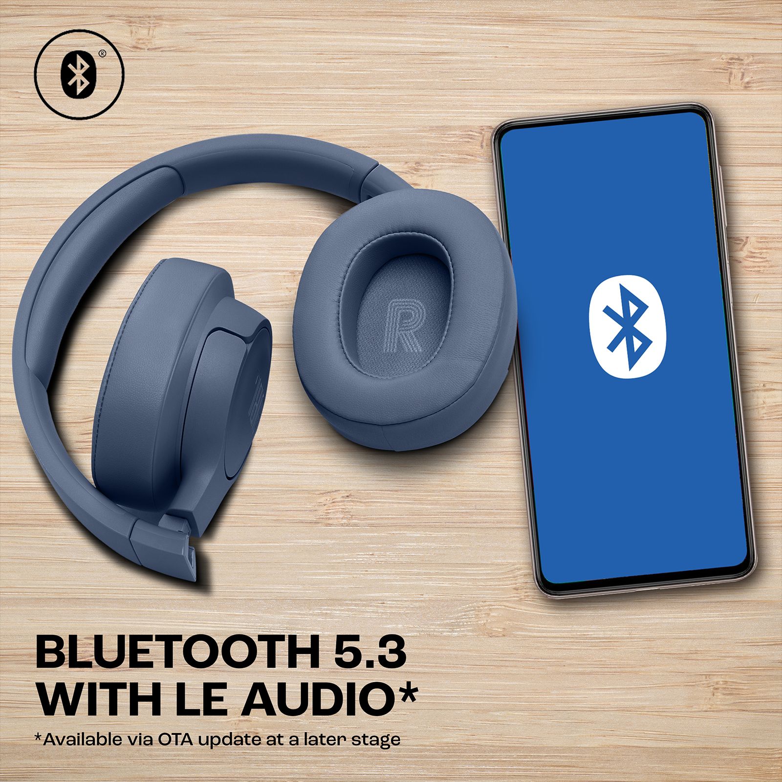 JBL Tune 770NC Bluetooth Headphone with Adaptive Noise Cancellation (Pure Bass Sound, Over Ear, Blue) JBL Tune 770NC Bluetooth Headphone with Adaptive Noise Cancellation (Pure Bass Sound, Over Ear, Blue)_19