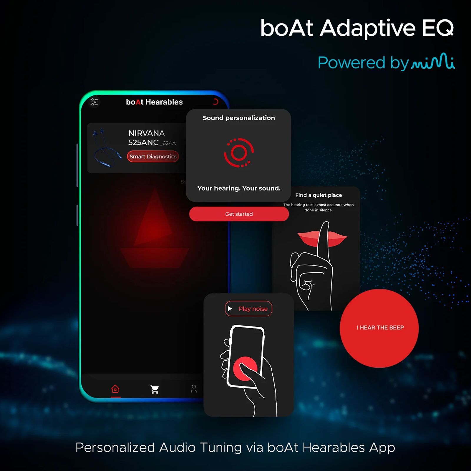 boAt Nirvana 525ANC Neckband with Active Noise Cancellation (IPX5 Water Resistant, Dual Pairing, Space Black)_6