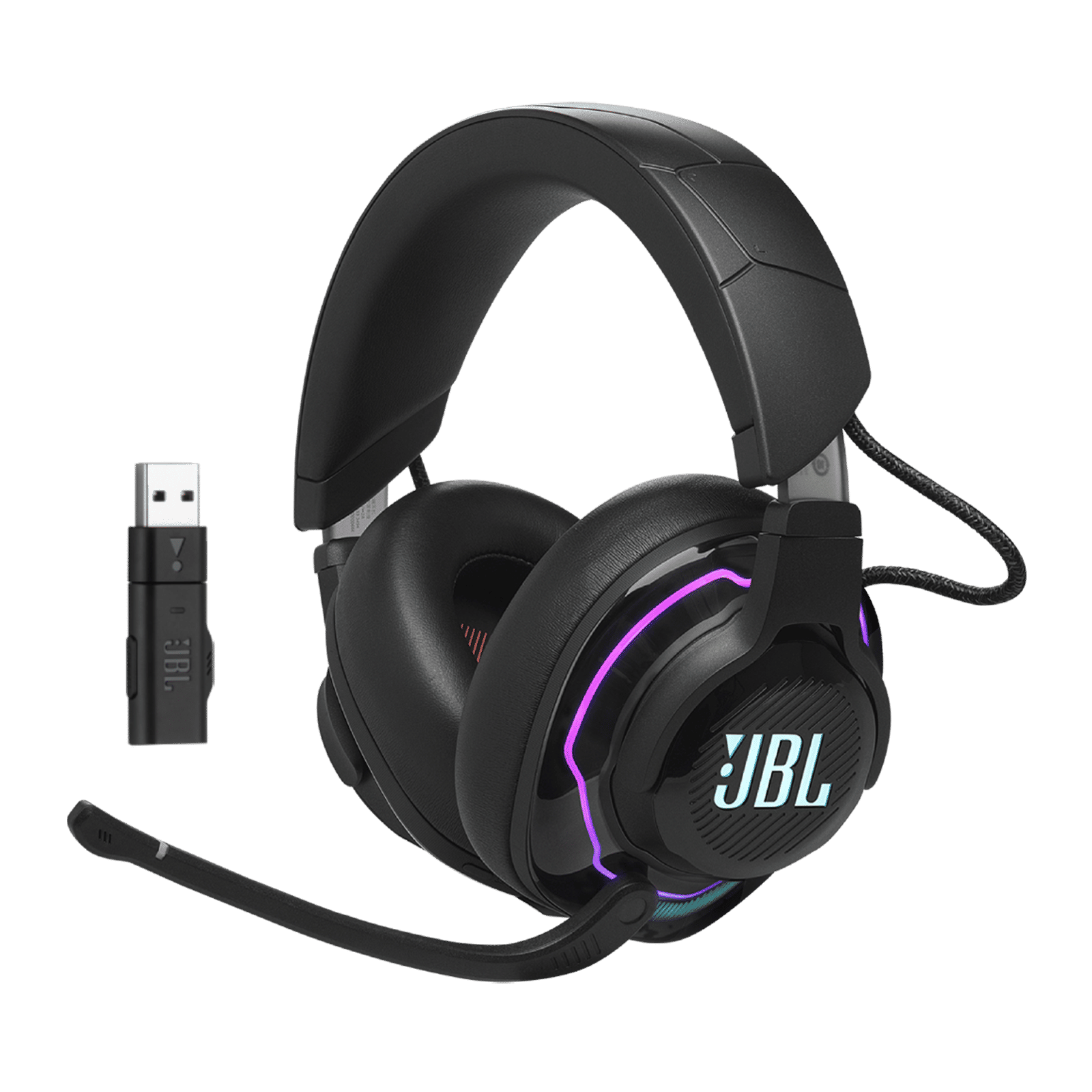 JBL Quantum 910 Bluetooth Gaming Headset with Active Noise Cancellation (50mm Dynamic Drivers, Over Ear, Black) JBL Quantum 910 Bluetooth Gaming Headset with Active Noise Cancellation (50mm Dynamic Drivers, Over Ear, Black)_6