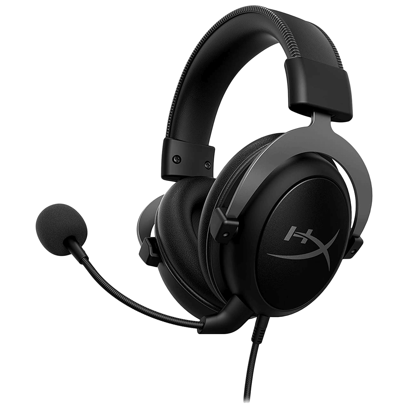 HyperX Cloud II 4P5L9AA Wired Gaming Headset with Passive Noise Cancellation (Digitally Enhanced Microphone, Over Ear, Gun Metal) HyperX Cloud II 4P5L9AA Wired Gaming Headset with Passive Noise Cancellation (Digitally Enhanced Microphone, Over Ear, Gun Metal)_1