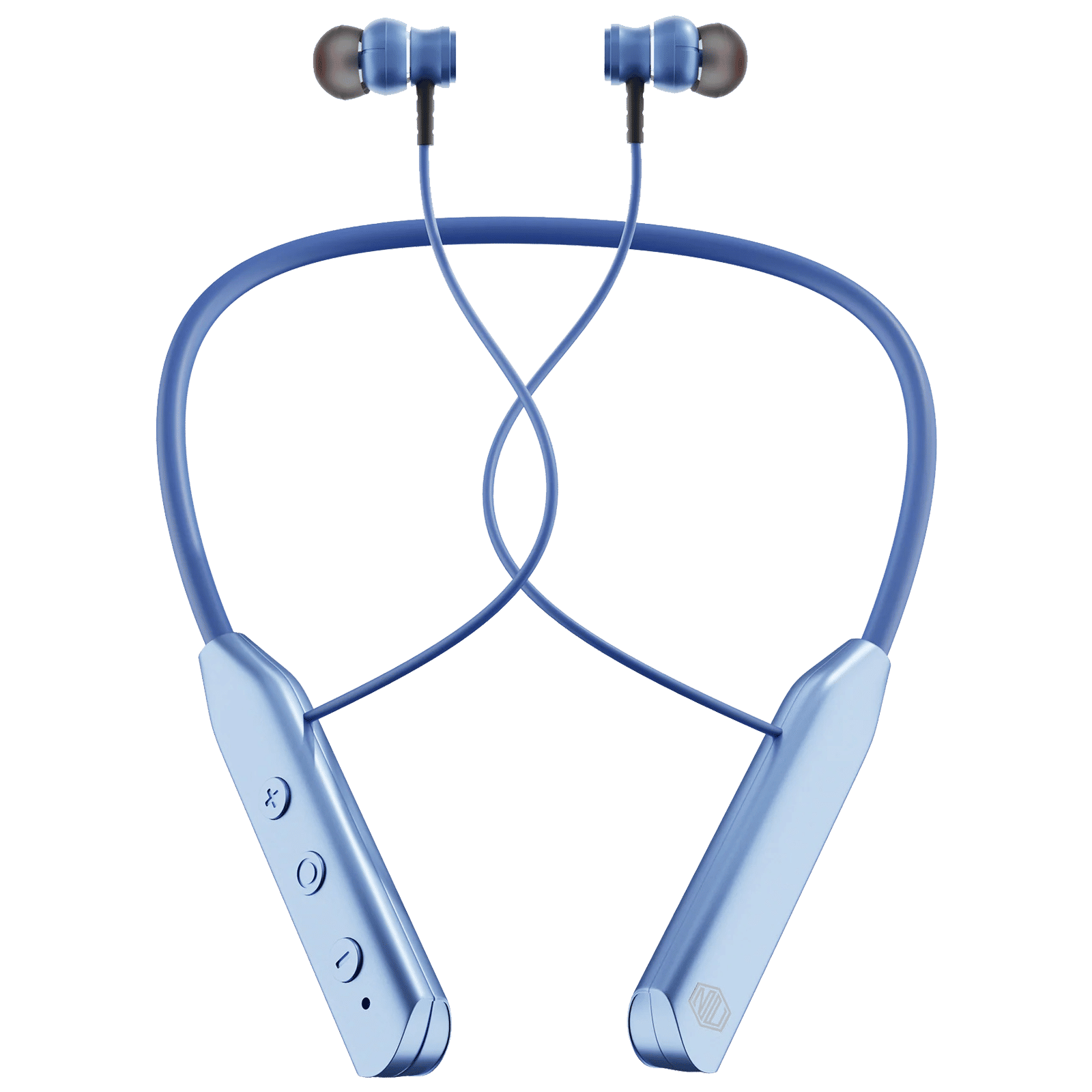 Nu Republic Pulse Metal Neckband with Environmental Noise Cancellation (IPX4 Water Resistant, X-Bass Technology, Blue) Nu Republic Pulse Metal Neckband with Environmental Noise Cancellation (IPX4 Water Resistant, X-Bass Technology, Blue)_3