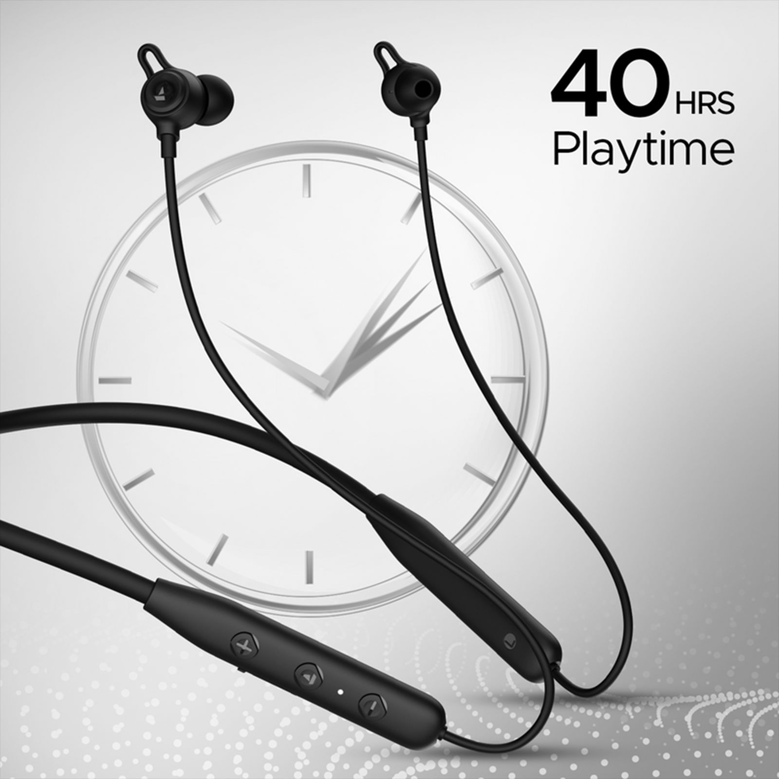 boAt Rockerz 109 Neckband with Environmental Noise Cancellation (IPX5 Water Resistant, ASAP Charge, Active Black) boAt Rockerz 109 Neckband with Environmental Noise Cancellation (IPX5 Water Resistant, ASAP Charge, Active Black)_7