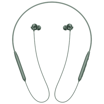 OnePlus Bullets Wireless Z2 E306A Neckband with Active Noise Cancellation (IP55 Water Resistant, Upto 28 Hours Playback, Grand Green)