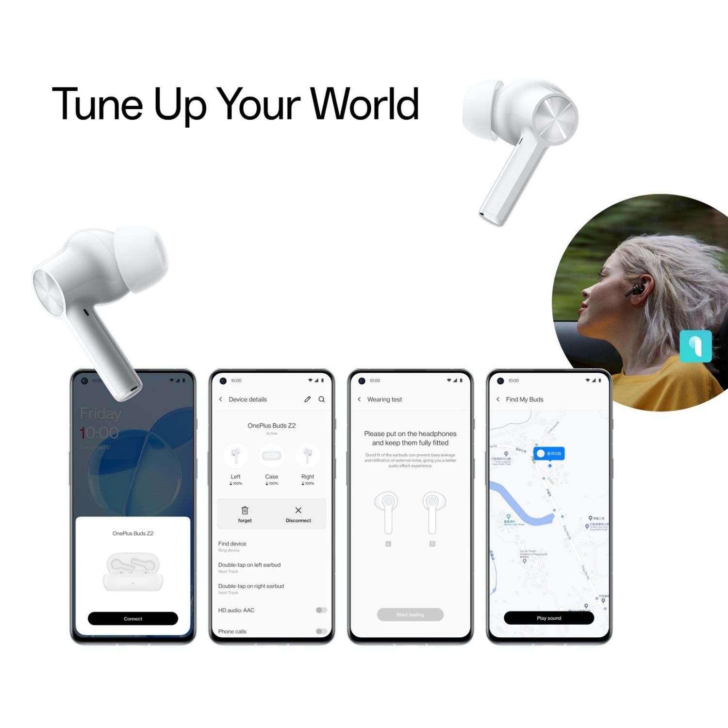 OnePlus Buds Z2 TWS Earbuds with Active Noise Cancellation (IP55 Water Resistant, Upto 5 Hours Playback, Matte Black) OnePlus Buds Z2 TWS Earbuds with Active Noise Cancellation (IP55 Water Resistant, Upto 5 Hours Playback, Matte Black)_16