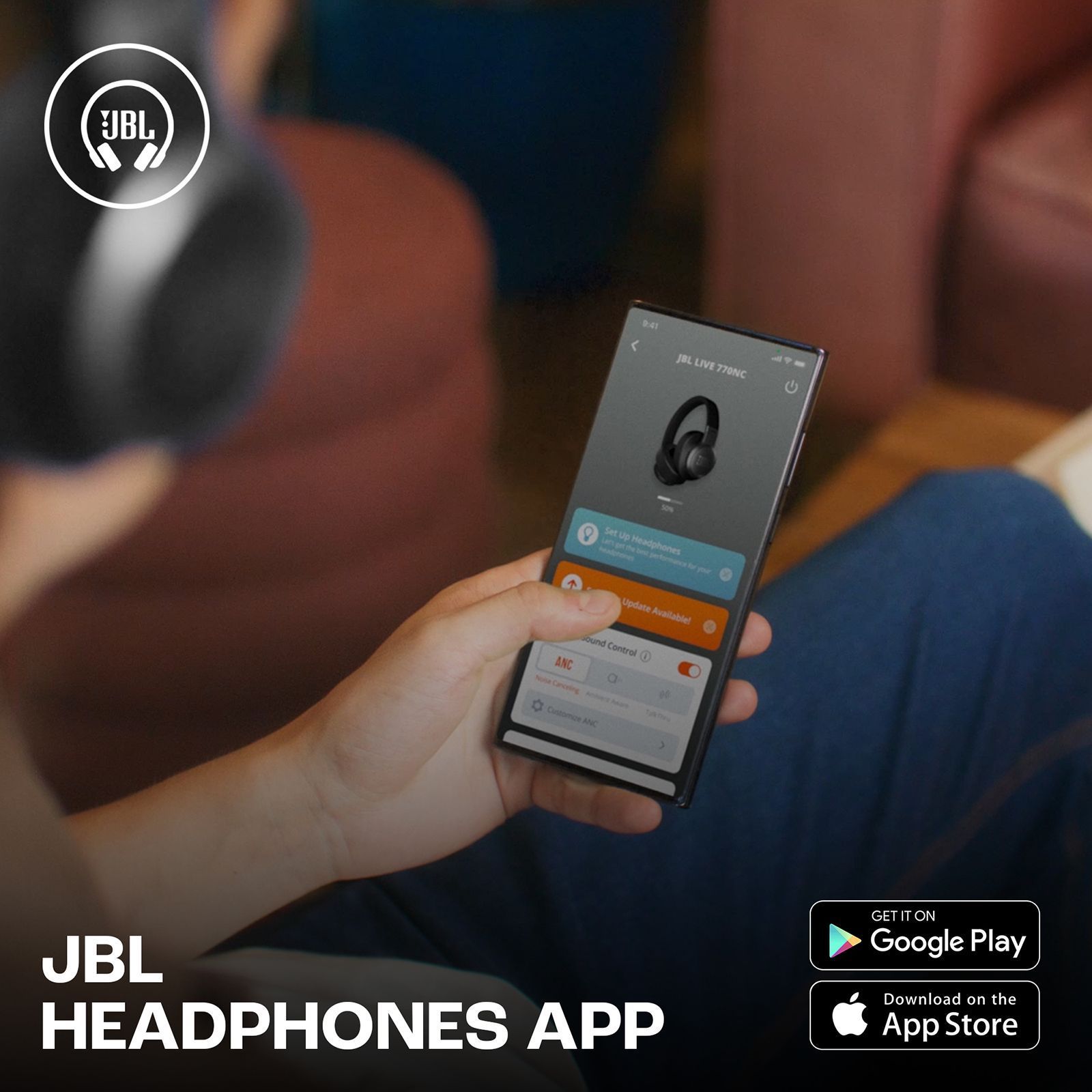 JBL LIVE 770NC Bluetooth Headphone with Mic (Upto 65 Hours Playback, Over Ear, Black) JBL LIVE 770NC Bluetooth Headphone with Mic (Upto 65 Hours Playback, Over Ear, Black)_15