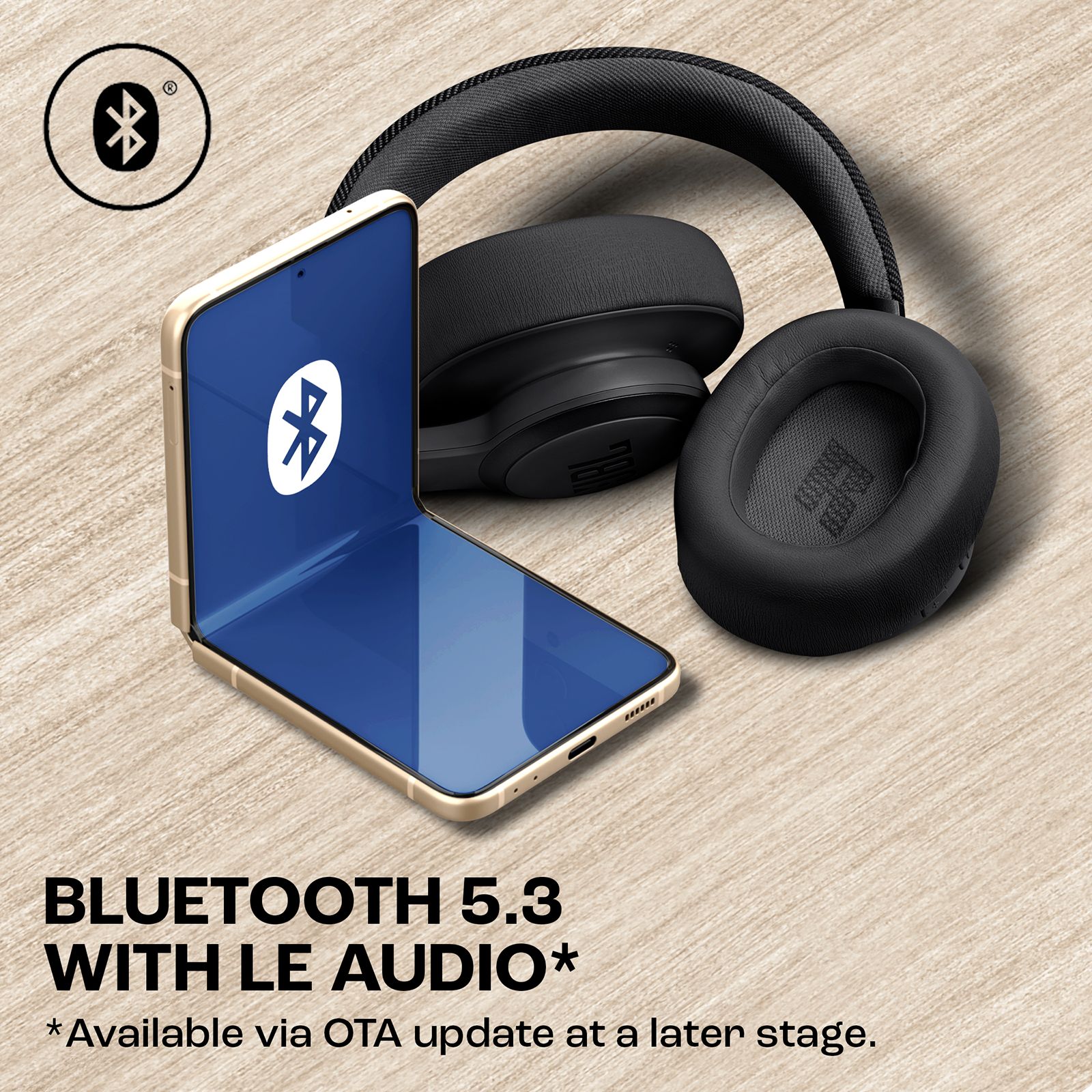 JBL LIVE 770NC Bluetooth Headphone with Mic (Upto 65 Hours Playback, Over Ear, Black) JBL LIVE 770NC Bluetooth Headphone with Mic (Upto 65 Hours Playback, Over Ear, Black)_17