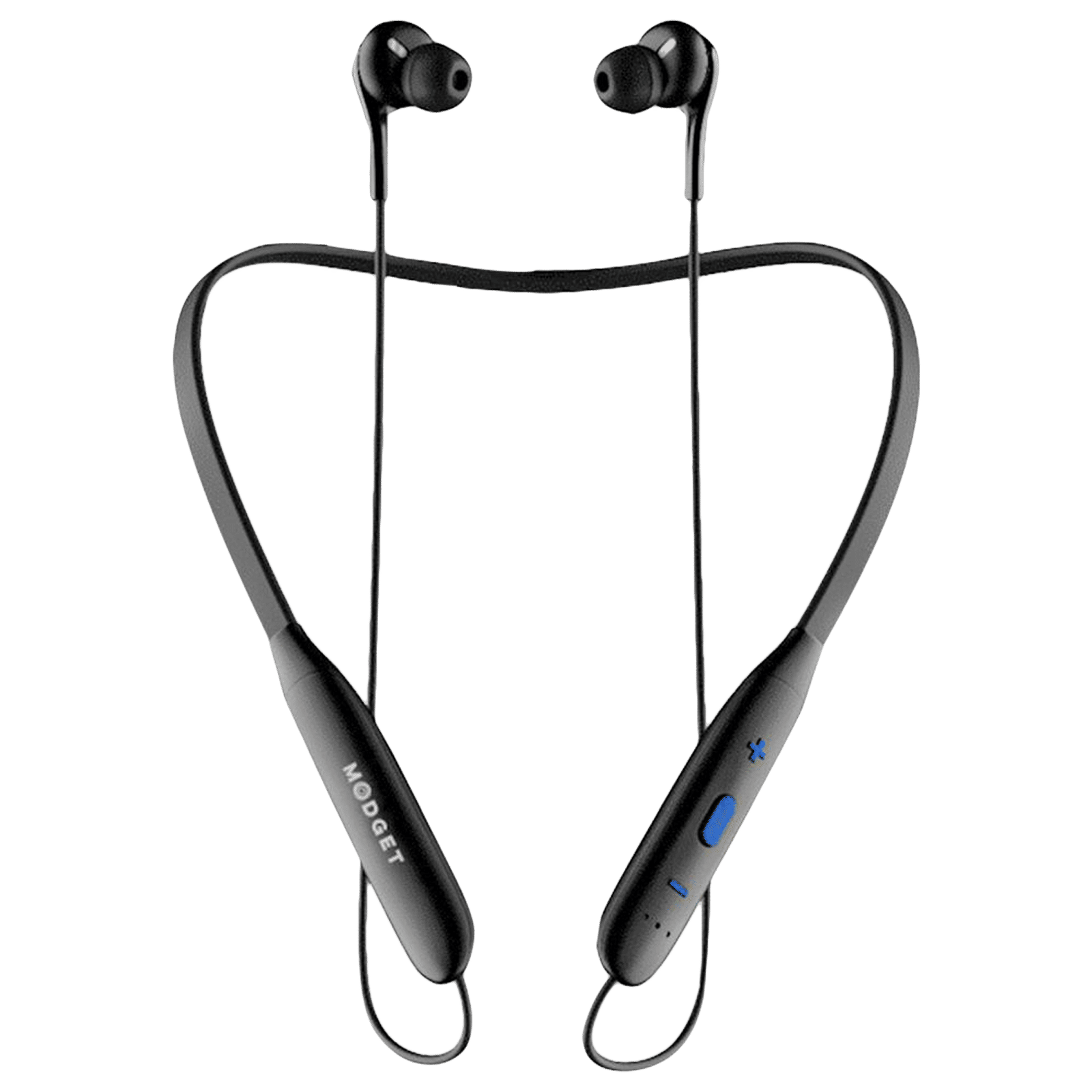 MODGET Bass Buds Neckband (Sweat Resistant, 12 Hours Playback Time, Black) MODGET Bass Buds Neckband (Sweat Resistant, 12 Hours Playback Time, Black)_1