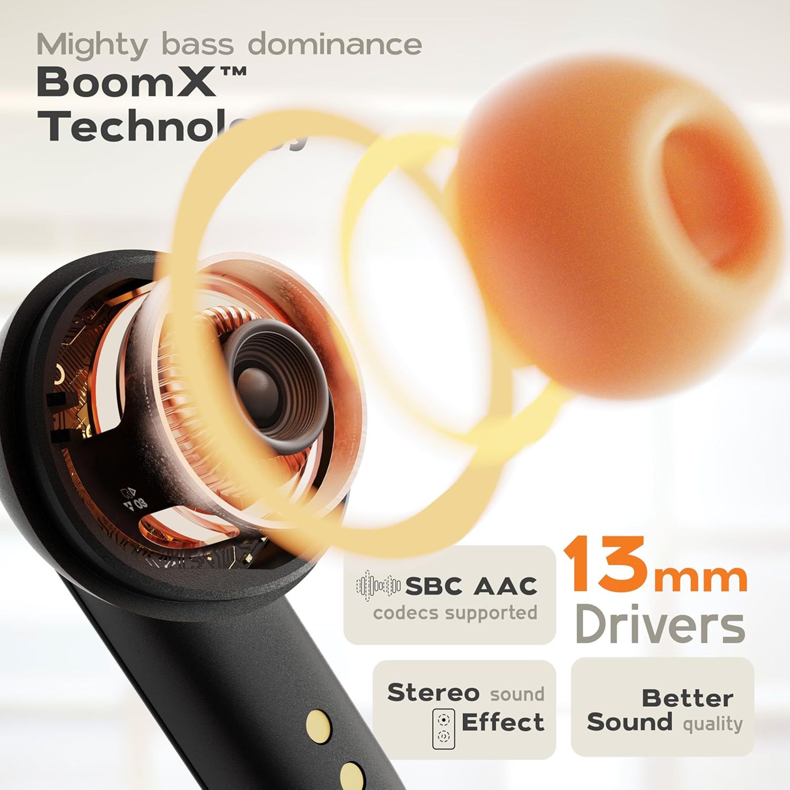 GOBOULT Z40 Pro TWS Earbuds with Environmental Noise Cancellation (IPX5 Water Resistant, Fast Charging, Midnight)_14