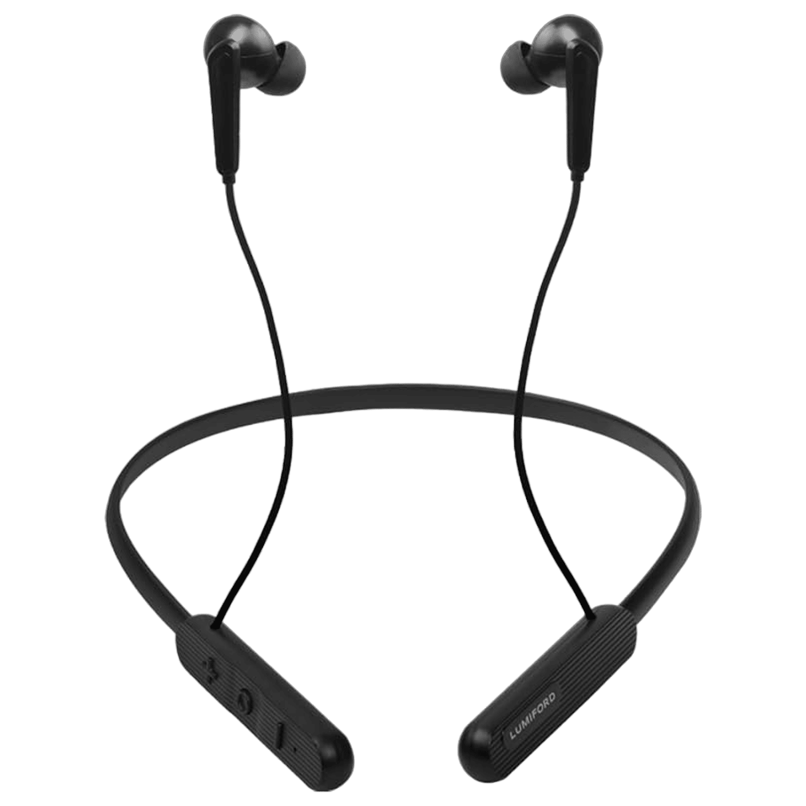 LUMIFORD XploriaHD XP25 Neckband (IPX4 Water Resistant, Upto 12 Hours Playtime, Black) LUMIFORD XploriaHD XP25 Neckband (IPX4 Water Resistant, Upto 12 Hours Playtime, Black)_1
