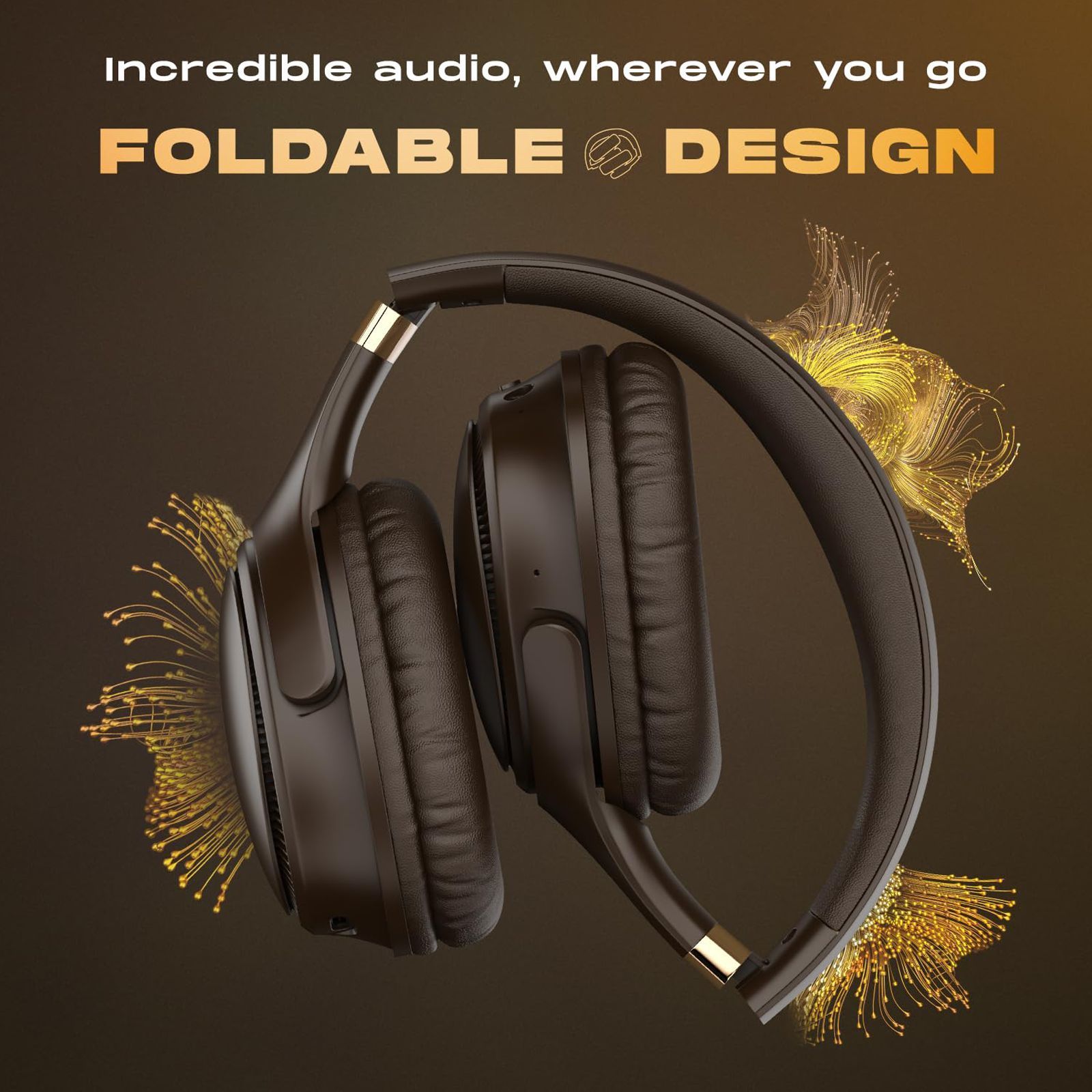 noise Three Bluetooth Headphone with Mic (Google Assistant Enabled, Over Ear, Chocolate Brown) noise Three Bluetooth Headphone with Mic (Google Assistant Enabled, Over Ear, Chocolate Brown)_8