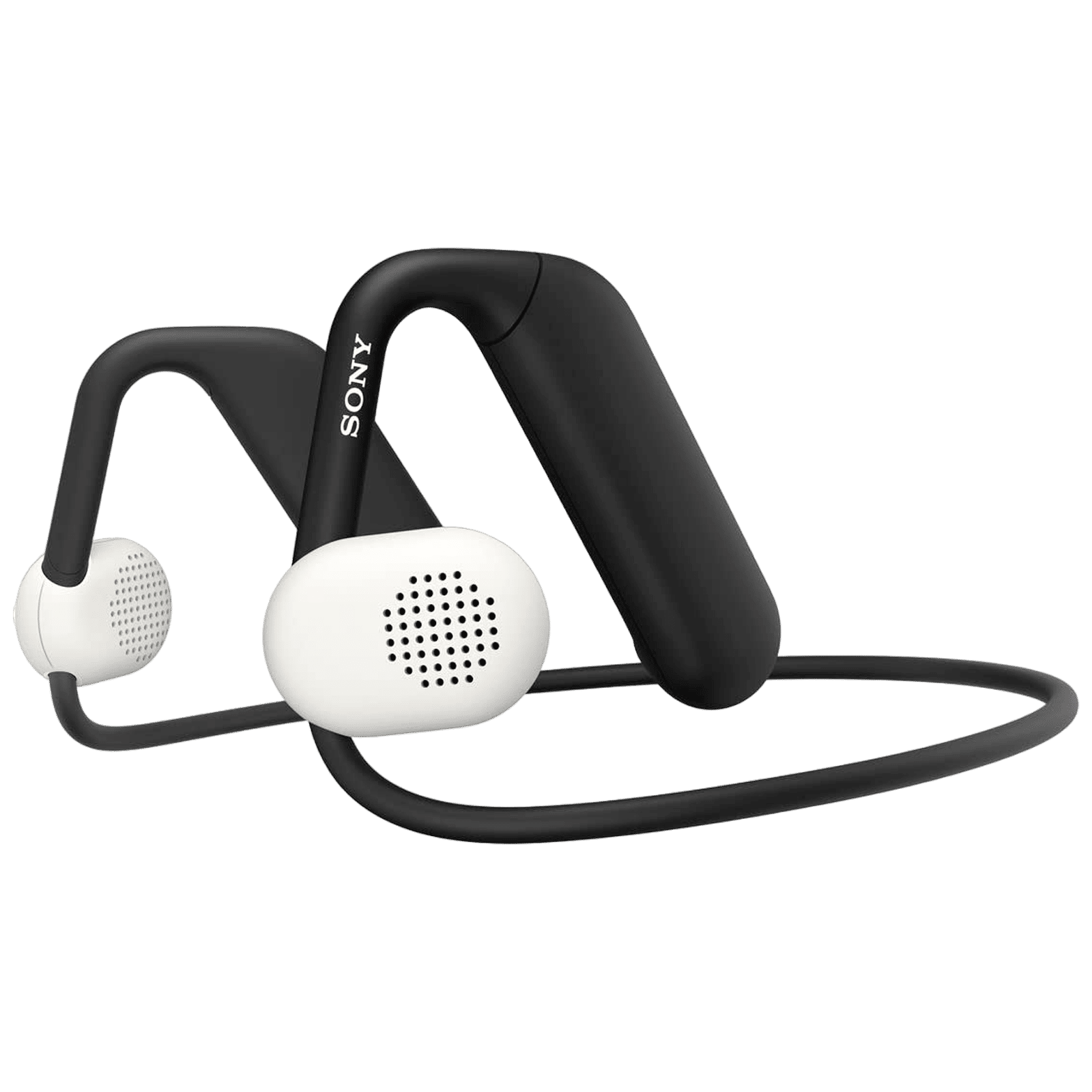 SONY Float Run WIOE610 Bone Conduction Bluetooth Headset (IPX4 Water Resistant, 10 Hours Playback, Black)_1