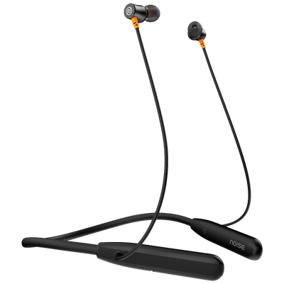 noise Airwave Neckband with Environmental Noise Cancellation (IPX5 Water Resistant, 3 EQ Modes, Jet Black)