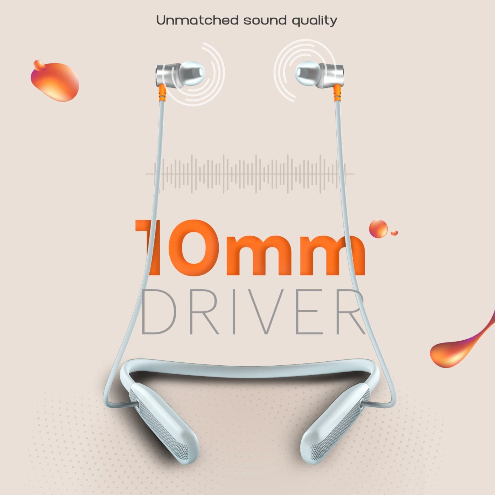 noise Airwave Neckband with Environmental Noise Cancellation (IPX5 Water Resistant, 3 EQ Modes, Ice Blue) noise Airwave Neckband with Environmental Noise Cancellation (IPX5 Water Resistant, 3 EQ Modes, Ice Blue)_8