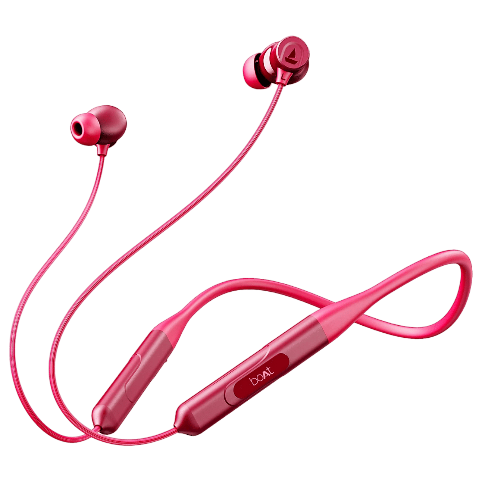 boAt Rockerz 255 Neckband with Active Noise Cancellation ((IPX4 Water Resistant, Beast Mode, Magenta Pop) boAt Rockerz 255 Neckband with Active Noise Cancellation ((IPX4 Water Resistant, Beast Mode, Magenta Pop)_1