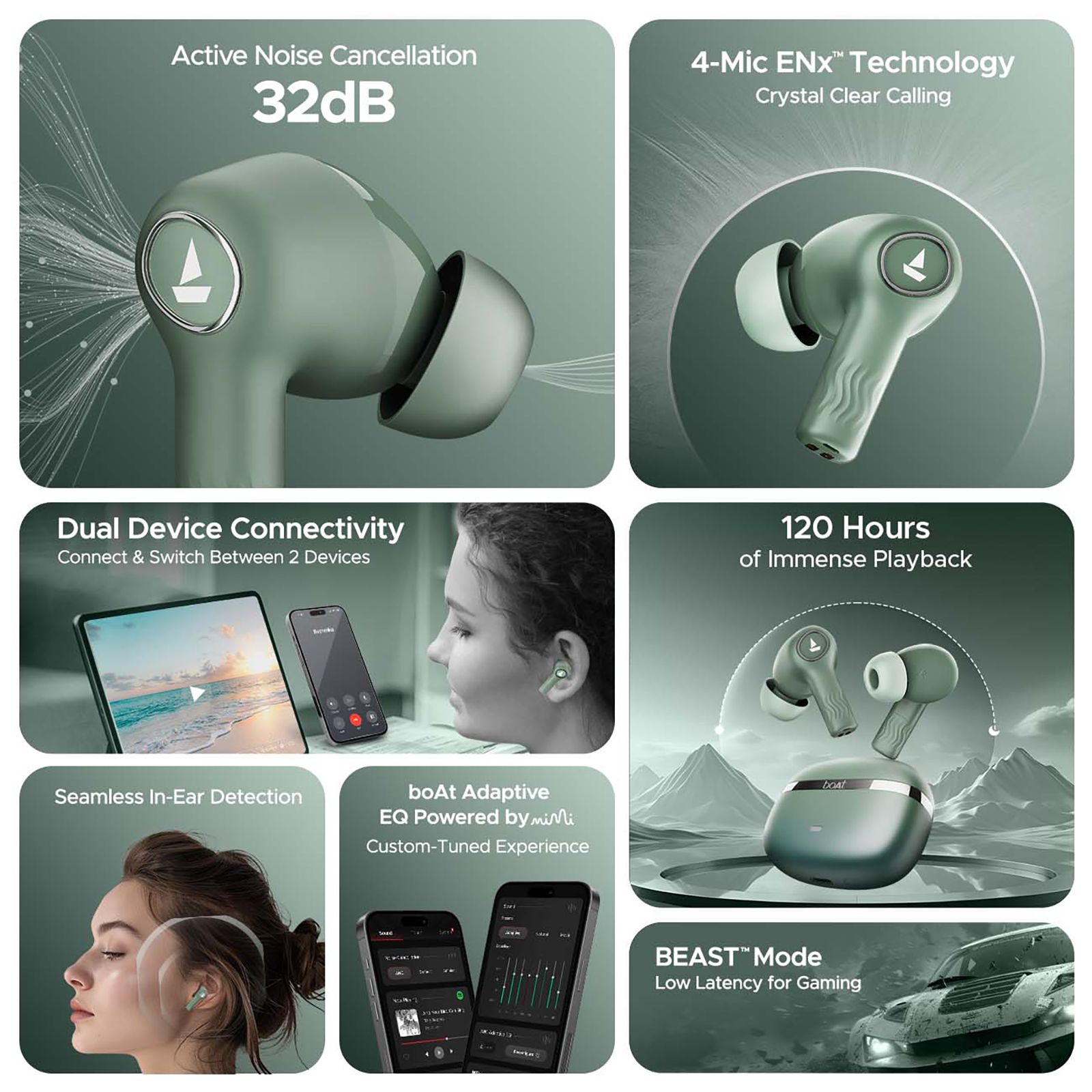 boAt Nirvana Ion TWS Earbuds with Active Noise Cancellation (IPX4 Water & Sweat Resistant, ASAP Charging, Northern Lights) boAt Nirvana Ion TWS Earbuds with Active Noise Cancellation (IPX4 Water & Sweat Resistant, ASAP Charging, Northern Lights)_10