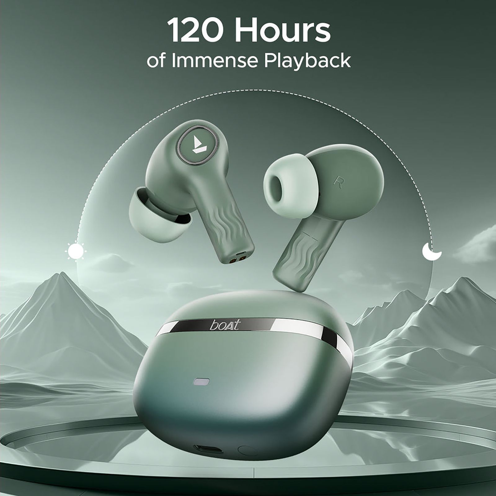 boAt Nirvana Ion TWS Earbuds with Active Noise Cancellation (IPX4 Water & Sweat Resistant, ASAP Charging, Northern Lights) boAt Nirvana Ion TWS Earbuds with Active Noise Cancellation (IPX4 Water & Sweat Resistant, ASAP Charging, Northern Lights)_3