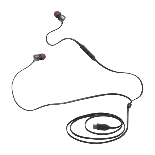 JBL T310C Wired Earphone with Mic (USB Type-C Connector, In Ear, Black) JBL T310C Wired Earphone with Mic (USB Type-C Connector, In Ear, Black)_5