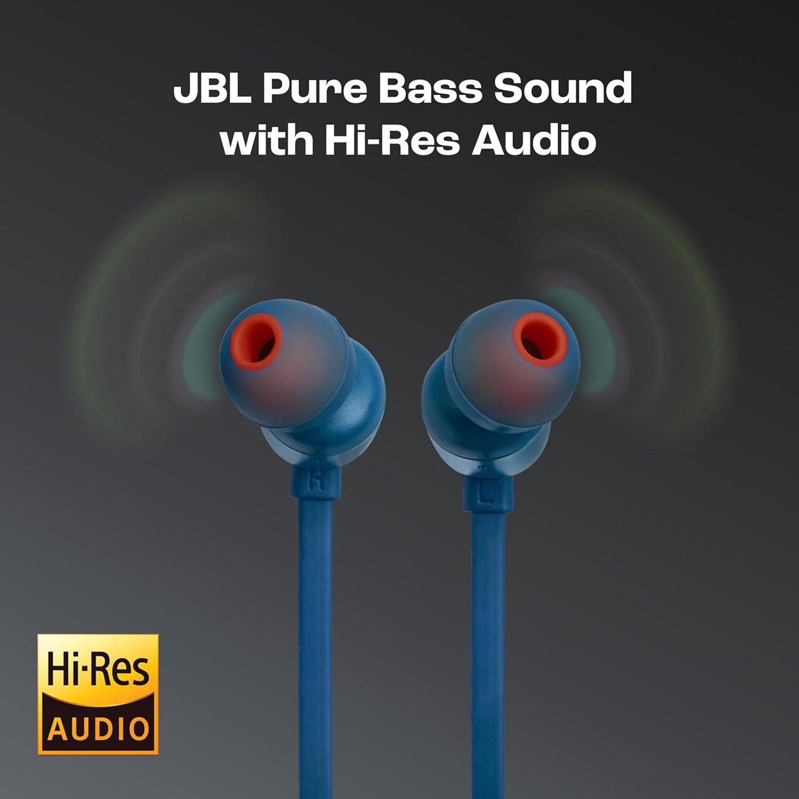 JBL T310C Wired Earphone with Mic (USB Type-C Connector, In Ear, Blue) JBL T310C Wired Earphone with Mic (USB Type-C Connector, In Ear, Blue)_15