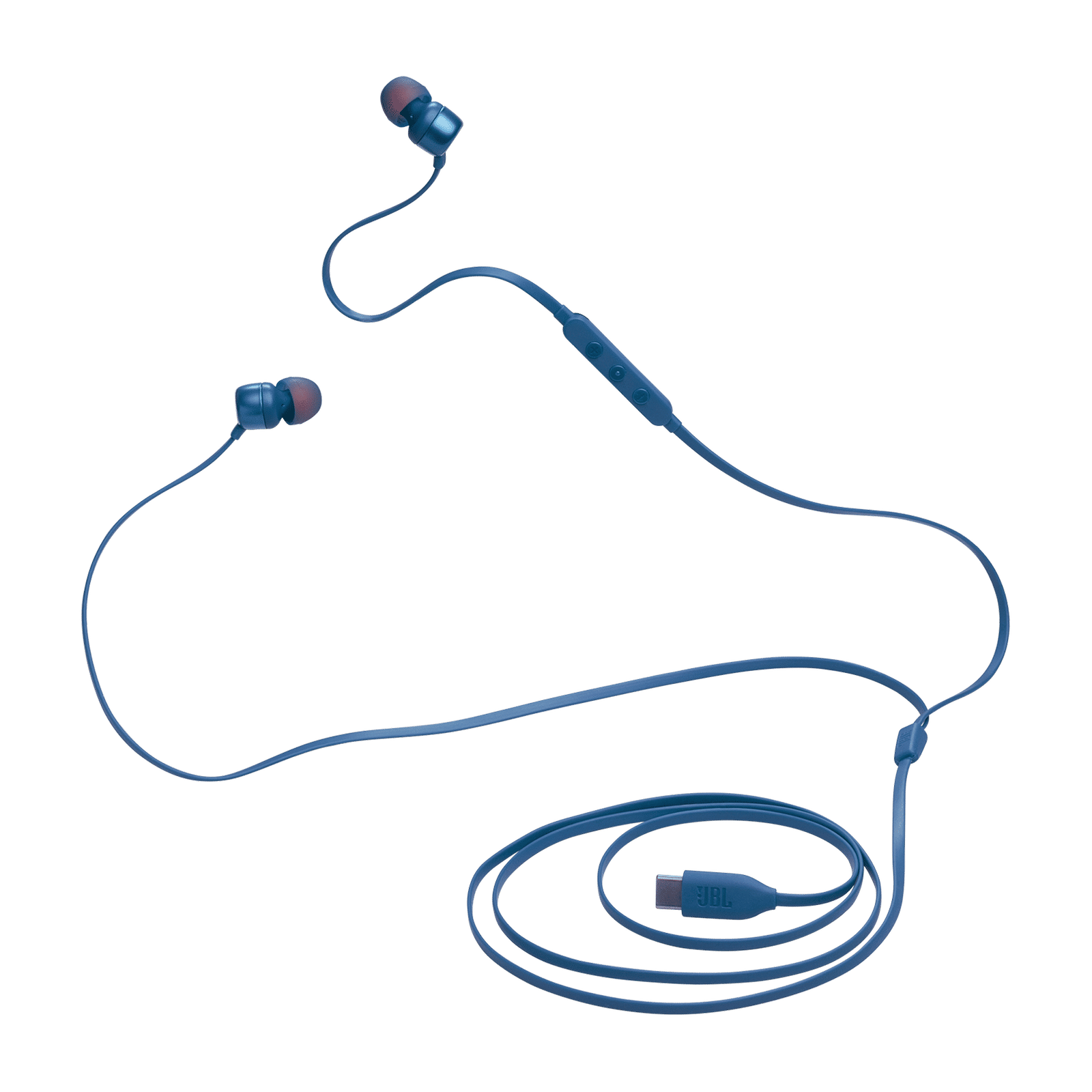 JBL T310C Wired Earphone with Mic (USB Type-C Connector, In Ear, Blue) JBL T310C Wired Earphone with Mic (USB Type-C Connector, In Ear, Blue)_7
