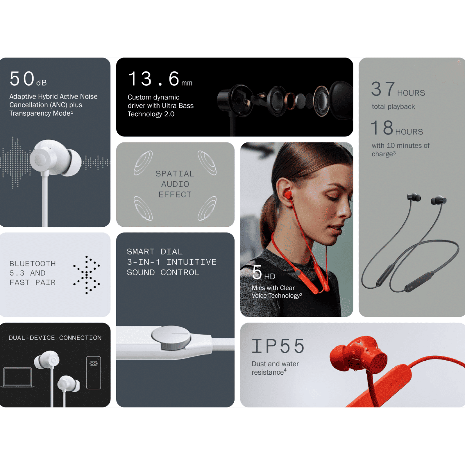 Nothing CMF Pro Neckband with Active Noise Cancellation (IP55 Water Resistant, Ultra Bass Technology, Orange) Nothing CMF Pro Neckband with Active Noise Cancellation (IP55 Water Resistant, Ultra Bass Technology, Orange)_7