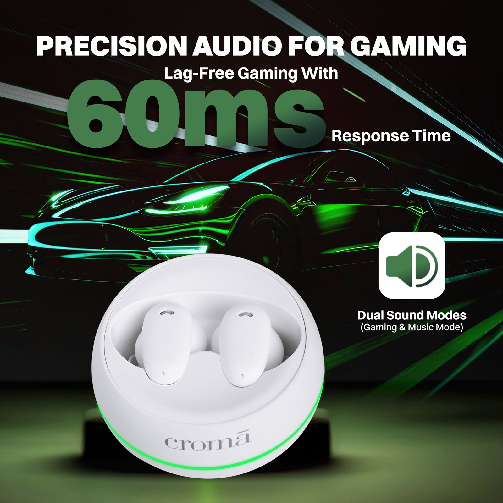 Croma CRSE030EPA301510 TWS Earbuds with Active Noise Cancellation (IPX4 Water & Sweat Resistant, 10mm Driver, White) Croma CRSE030EPA301510 TWS Earbuds with Active Noise Cancellation (IPX4 Water & Sweat Resistant, 10mm Driver, White)_13