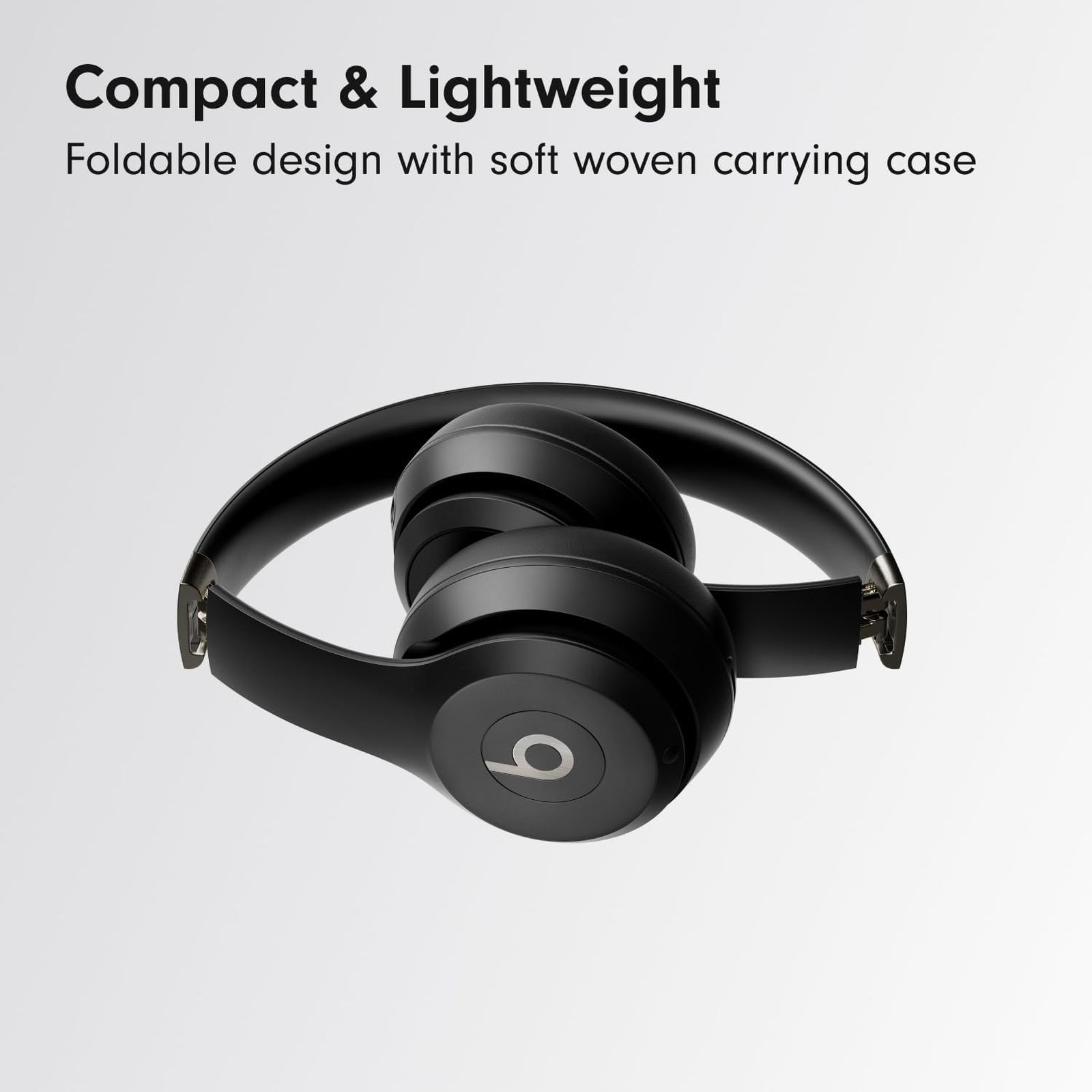 beats Solo 4 Bluetooth Headphone with Mic (Siri Voice Assistant, On Ear, Matt Black)_5