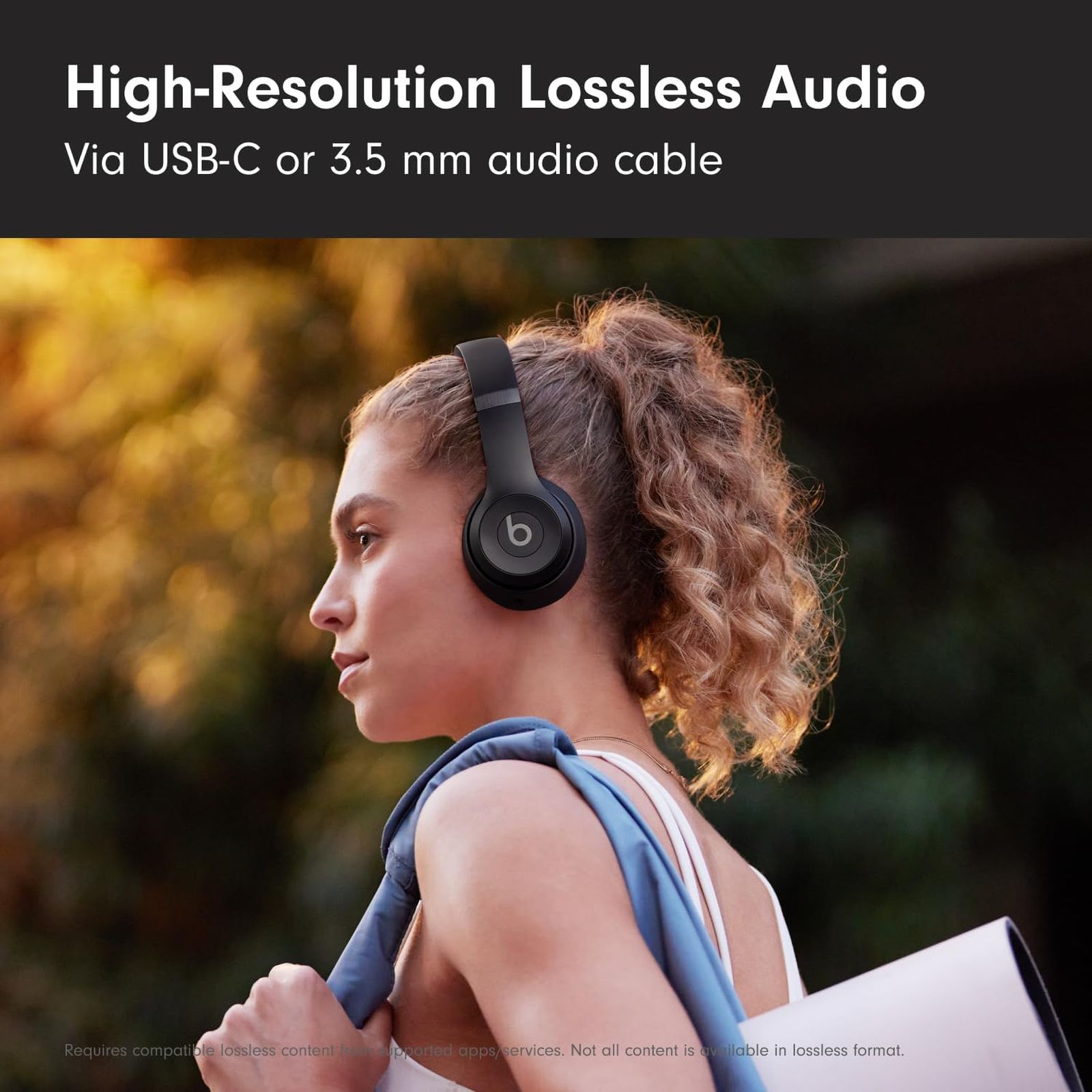 beats Solo 4 Bluetooth Headphone with Mic (Siri Voice Assistant, On Ear, Matt Black)_8